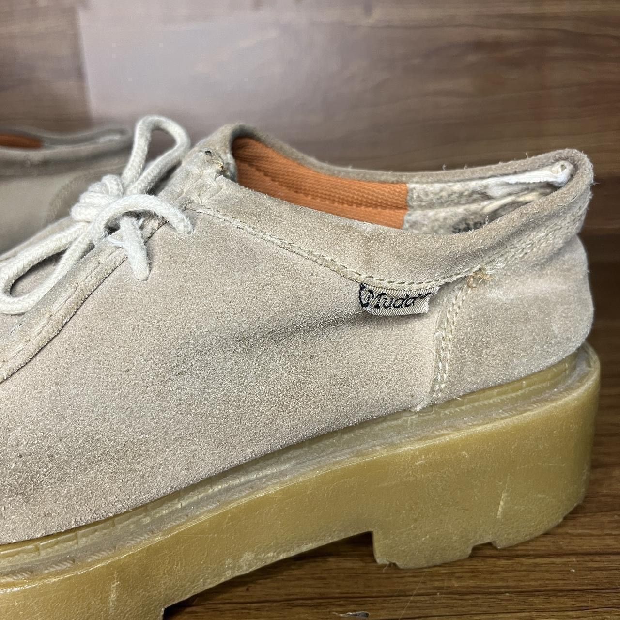 Other Vintage Y2k Mudd Sara chunky Suede Platform Lug Size US 7.5 / IT 37.5 - 2 Thumbnail