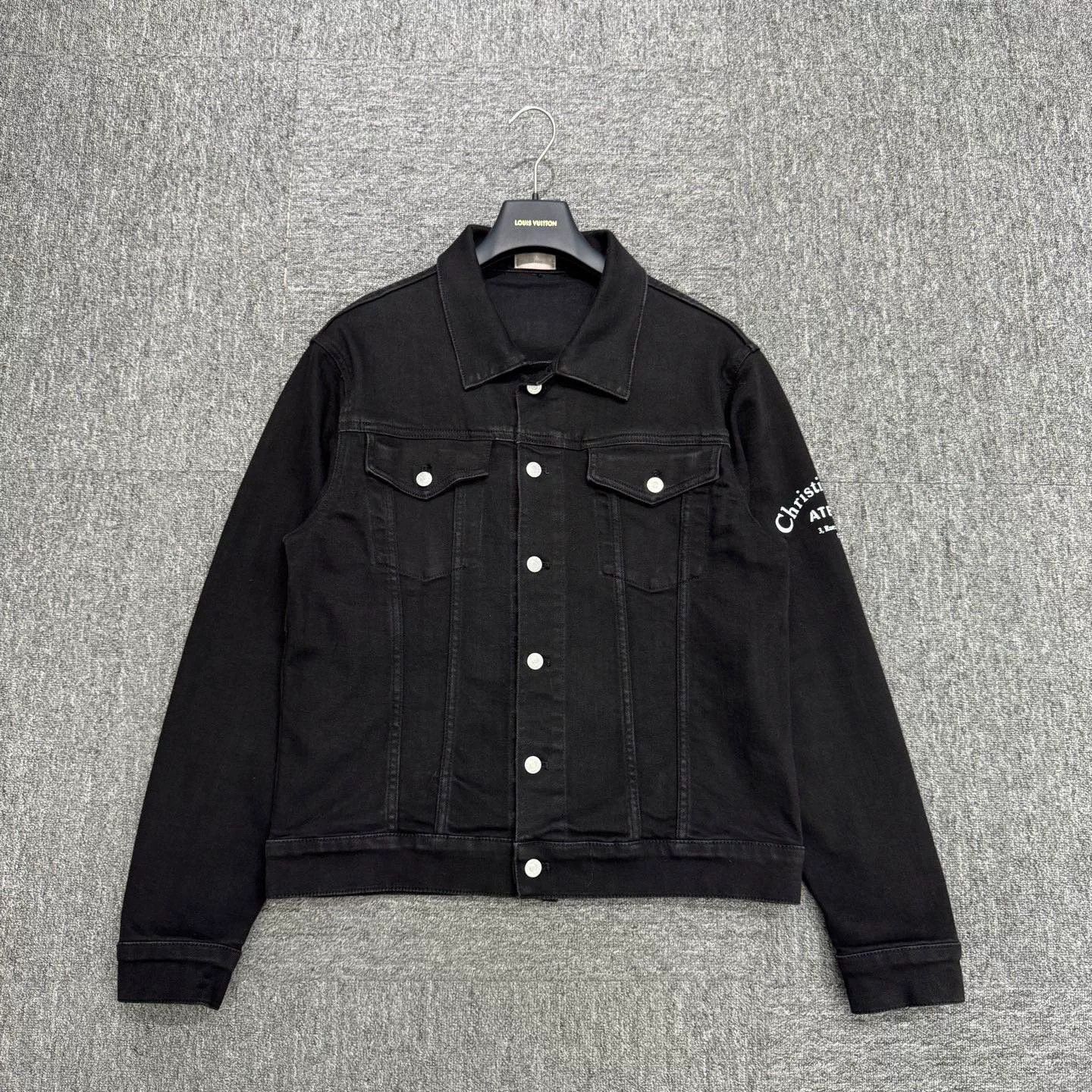 Dior dior statement denim jacket in black Size US XL / EU 56 / 4 - 1 Thumbnail