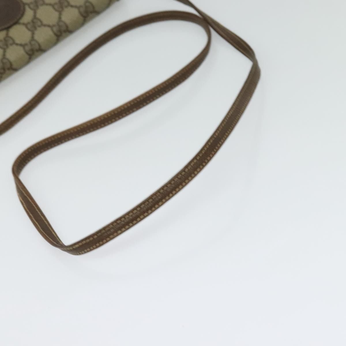 Gucci GUCCI GG Supreme Shoulder Bag Pvc Beige Gold Size ONE SIZE - 7 Thumbnail