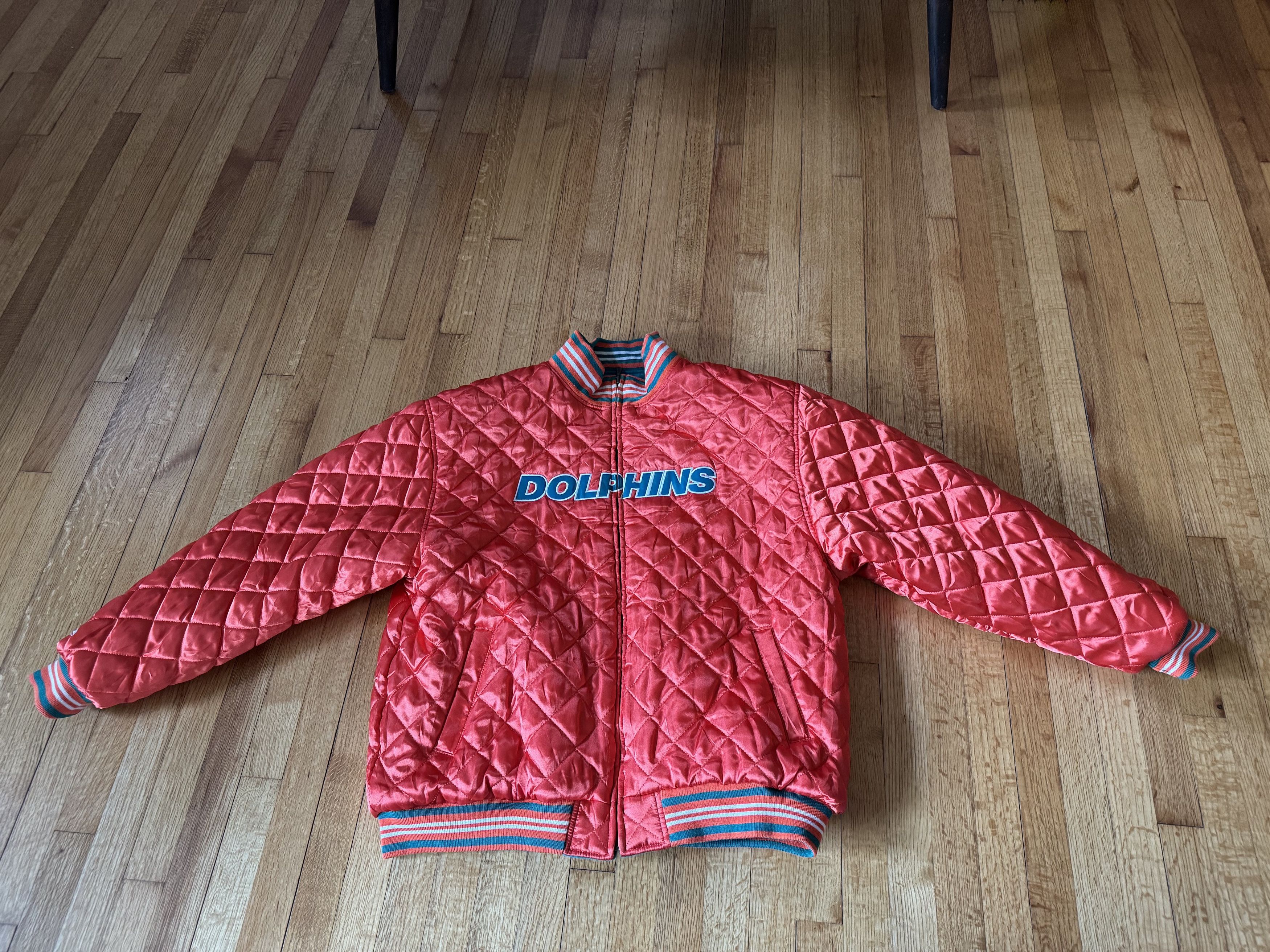 Mitchell & Ness Mitchell & Ness x NFL Reversible Miami Dolphins Jacket Size US XXL / EU 58 / 5 - 9 Thumbnail