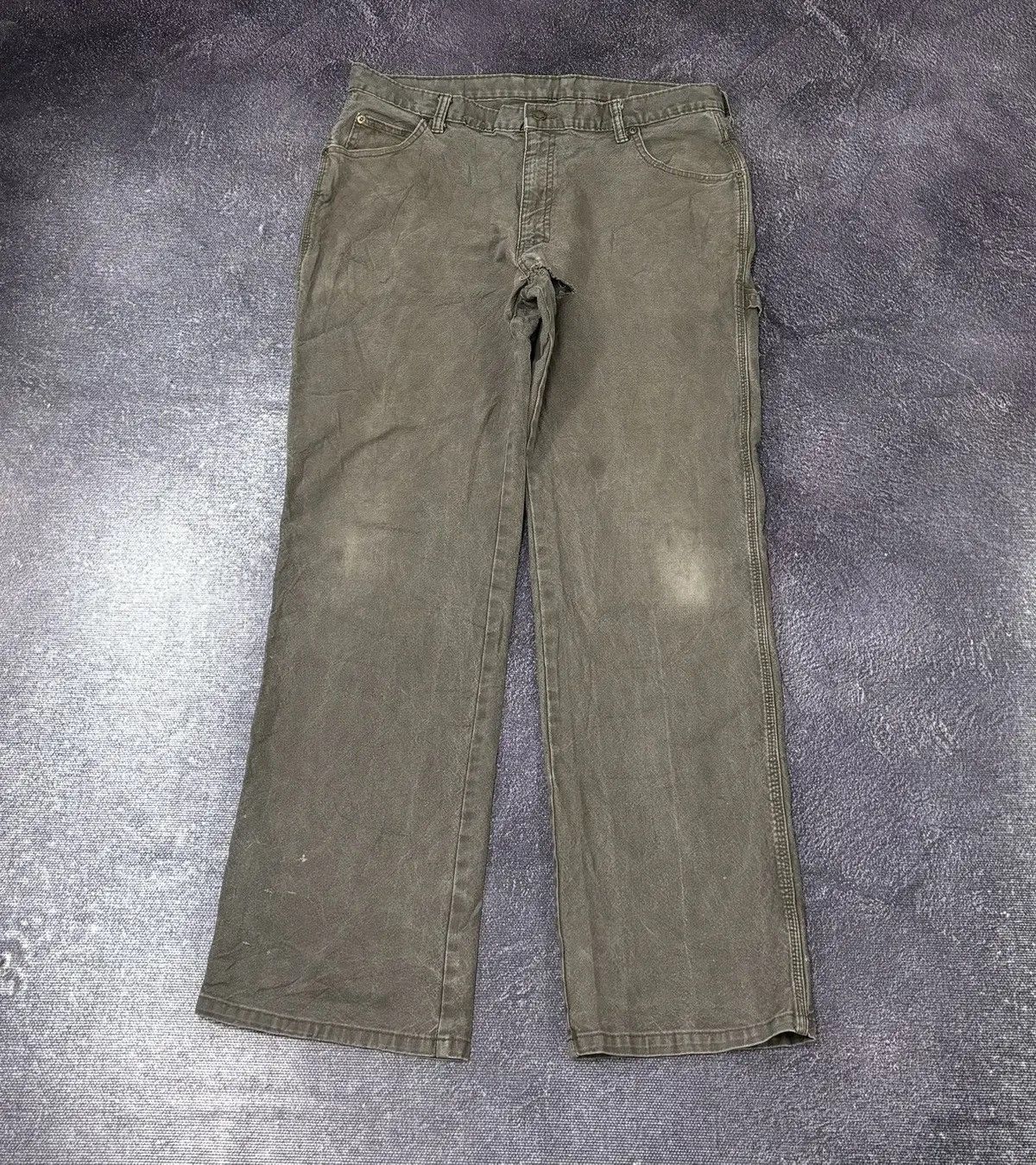 Dickies × Vintage Vintage Dickies Y2K Work Ripped Hype Baggy Pants Size US 36 / EU 52 - 2 Thumbnail