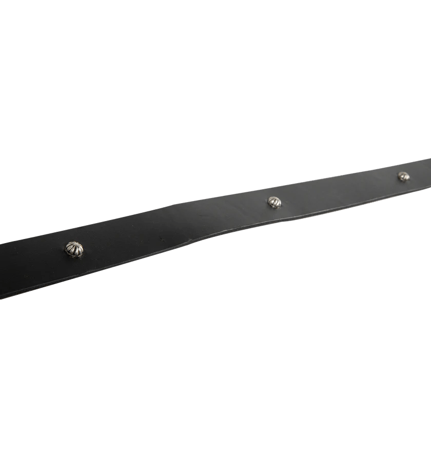 Full Count & Co. o1h1sh11225 Size:36/ Umbrella Studs Belt in Black Size ONE SIZE - 3 Thumbnail