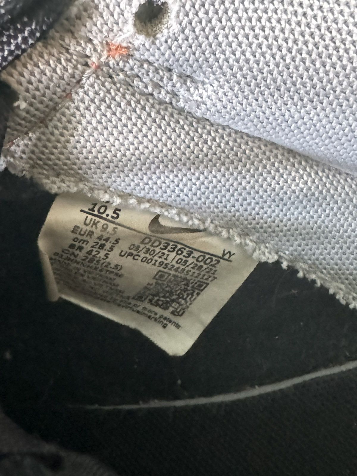 Nike Nike Dunk Low Knicks 2022 Size US 10.5 / EU 43-44 - 9 Thumbnail