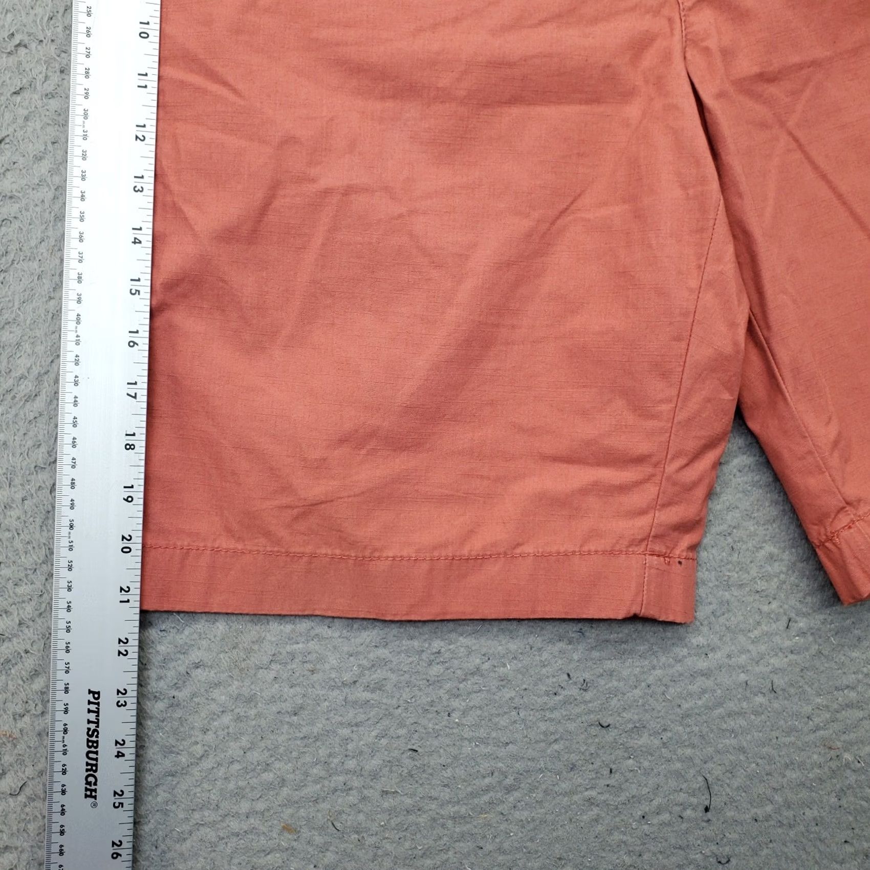 Tommy Hilfiger Tommy Hilfiger Mens Chino Shorts 36 Red Flat Front Slash Pocket Outdoor Casual Summer Size US 36 / EU 52 - 3 Thumbnail