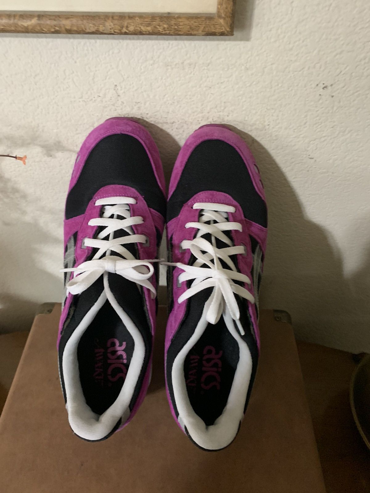 Asics × Awake NY ASICS Gel-Lyte 111 OG X Awake NY Black Pink Size US 12 / EU 45 - 7 Thumbnail