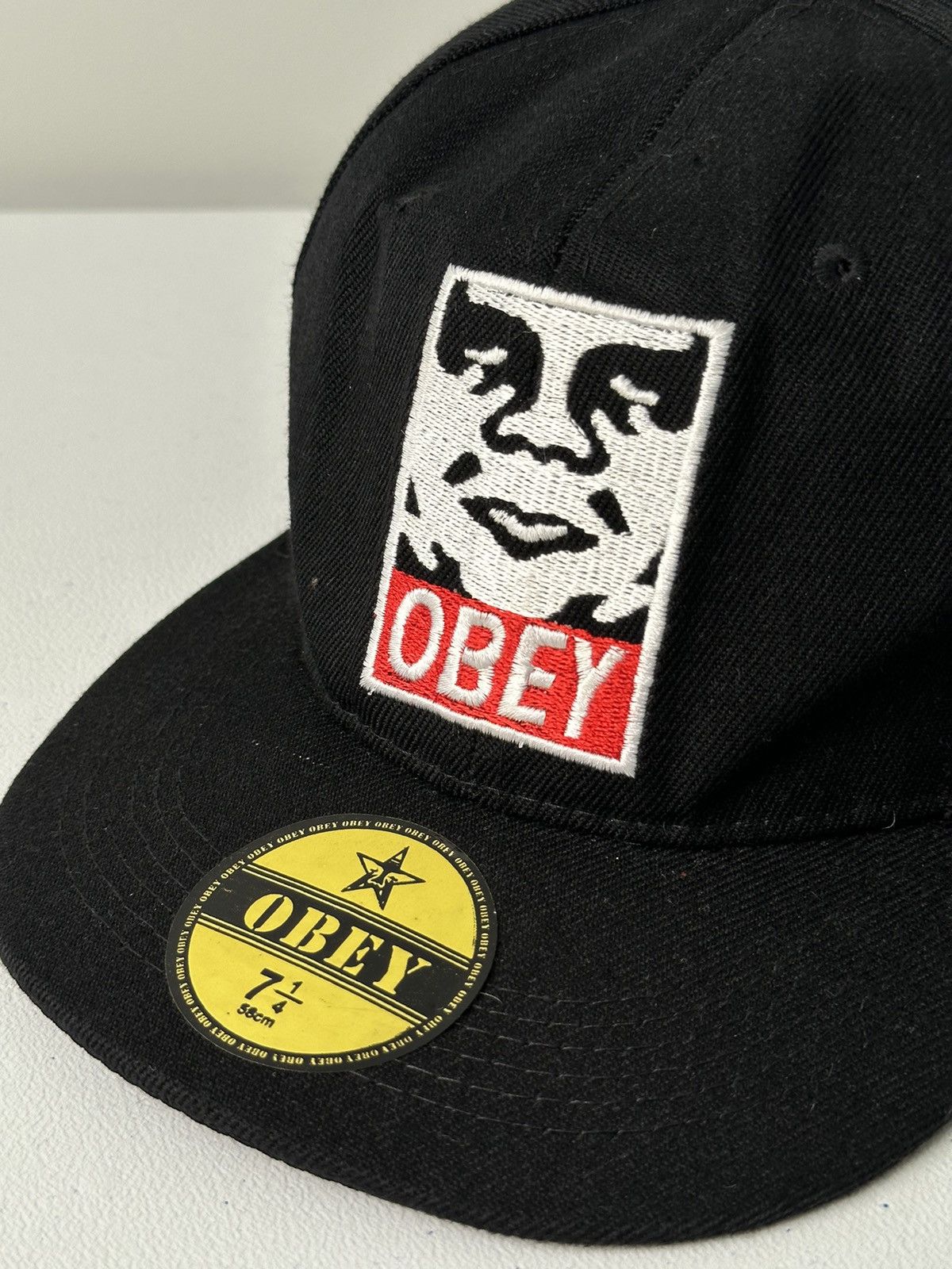 Obey Vintage Y2k Obey Snapback Hat Streetwear Size ONE SIZE - 4 Thumbnail