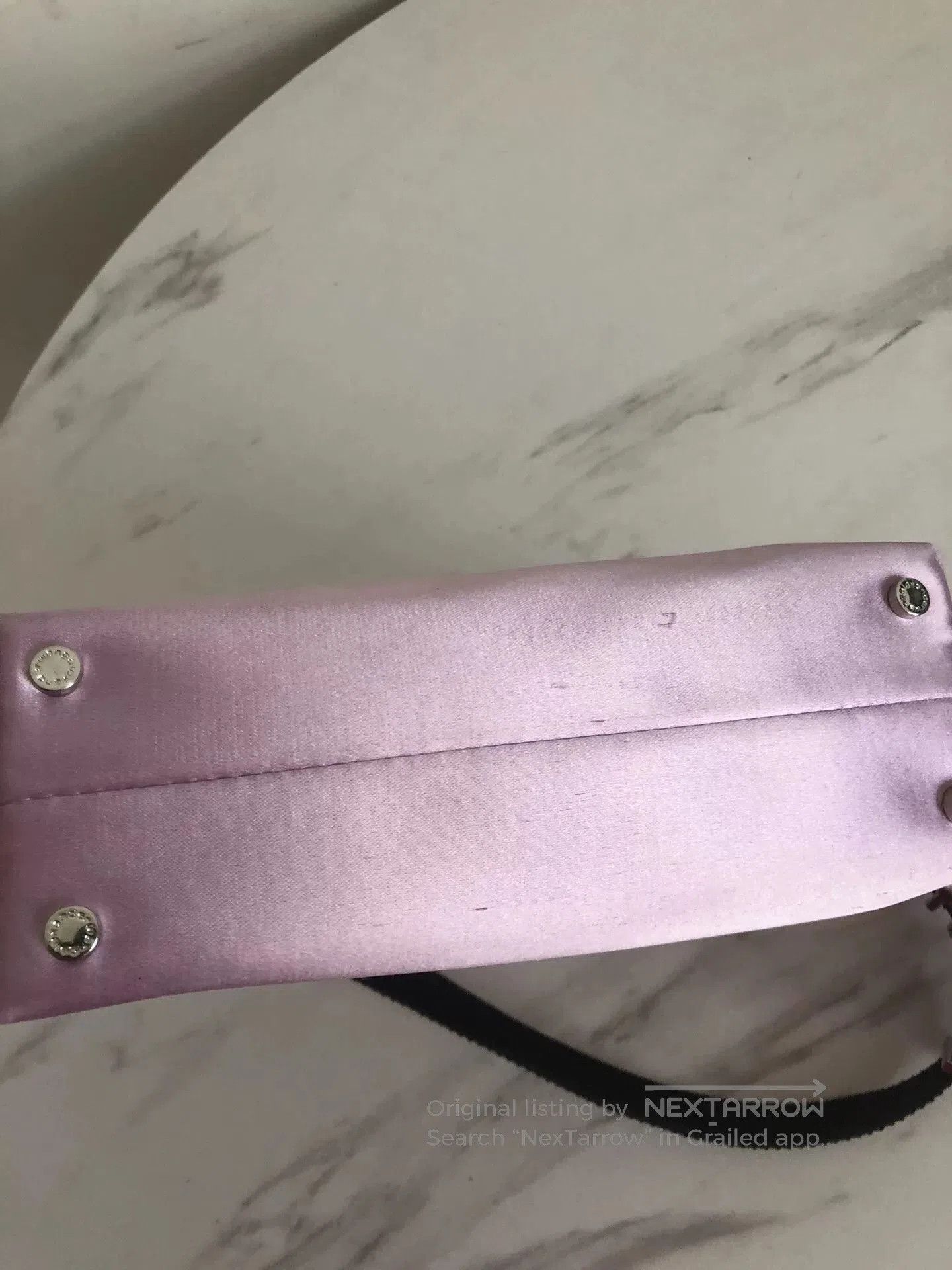 Alexander Wang Alexander Wang Pink Satin Handbag with Crystals. Size ONE SIZE - 6 Thumbnail