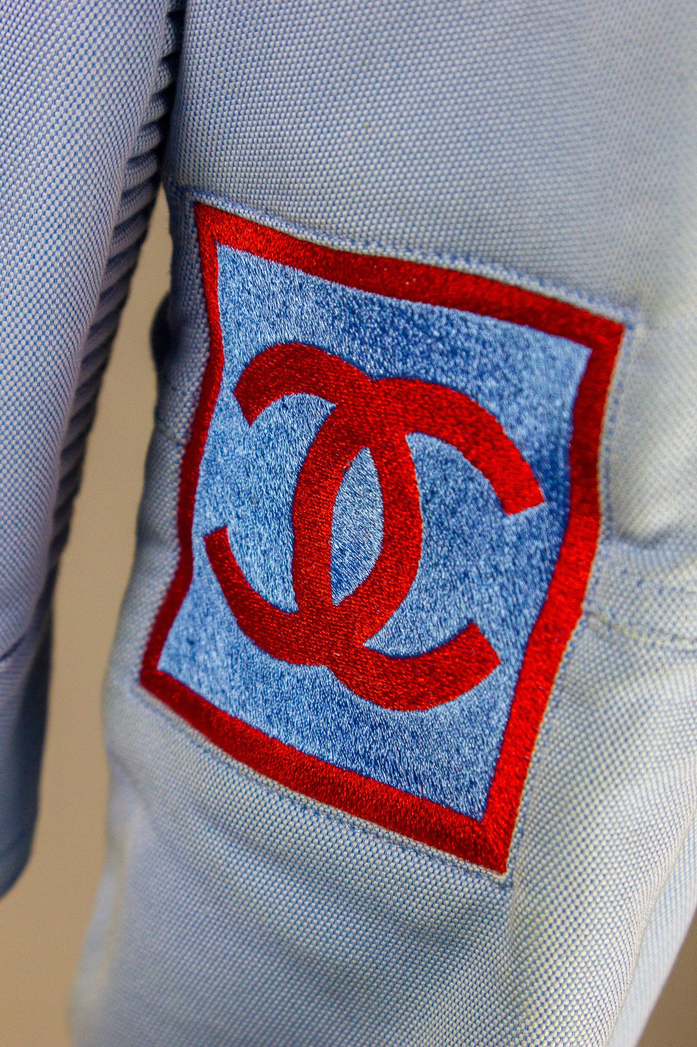 Chanel S/S 2002 ASTRO BIKER CROPPED JAKCET Size M / US 6-8 / IT 42-44 - 7 Thumbnail