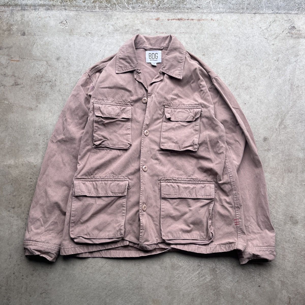 Urban Outfitters Urban Outfitters Khaki Chore Military Workwear Jacket Size US L / EU 52-54 / 3 - 1 Thumbnail