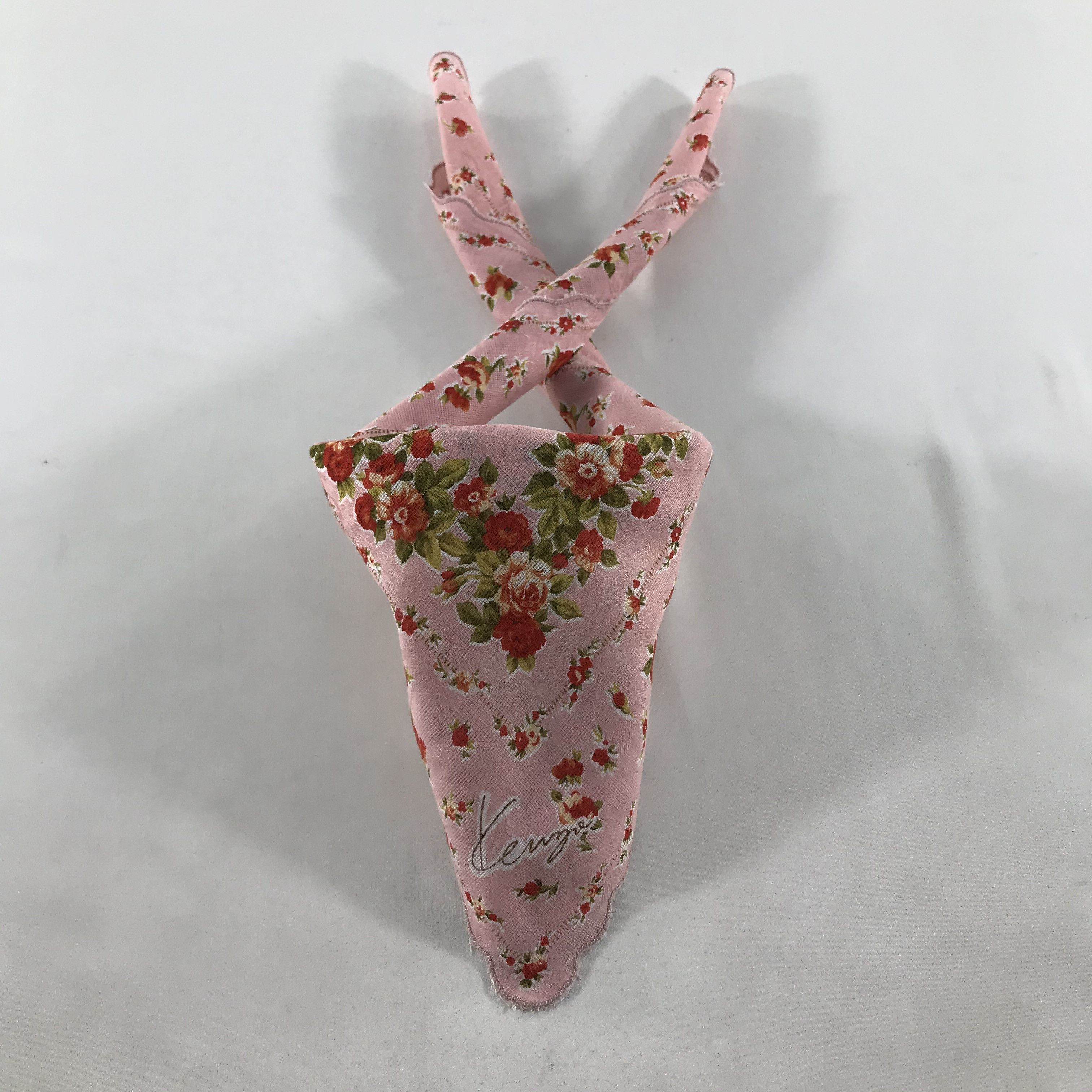 Kenzo × Vintage Kenzo Floral Handkerchief Neckerchief Bandana H21 Size ONE SIZE - 2 Thumbnail