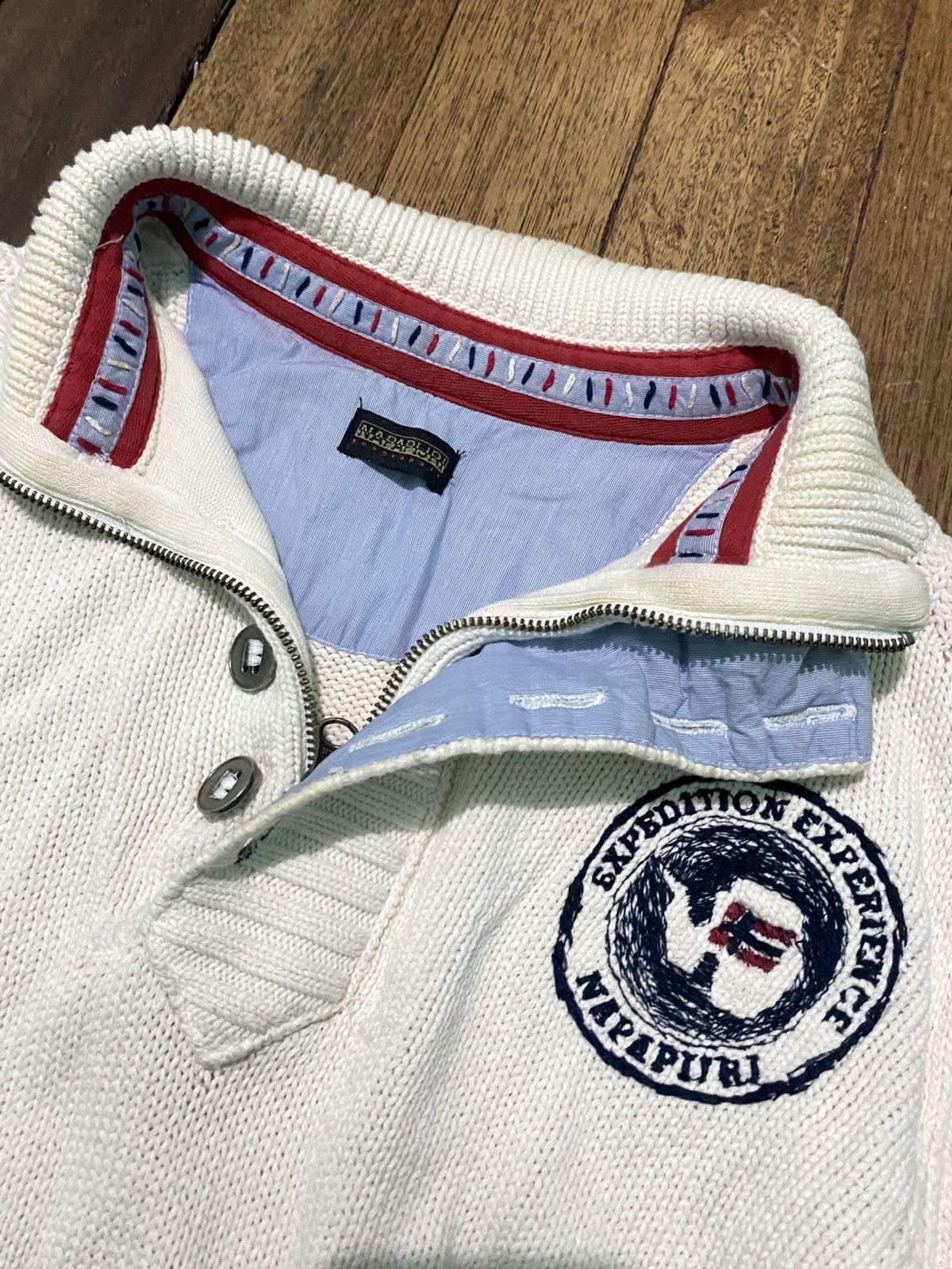 Napapijri Napapijri Cable knit Jacket Size US M / EU 48-50 / 2 - 3 Thumbnail