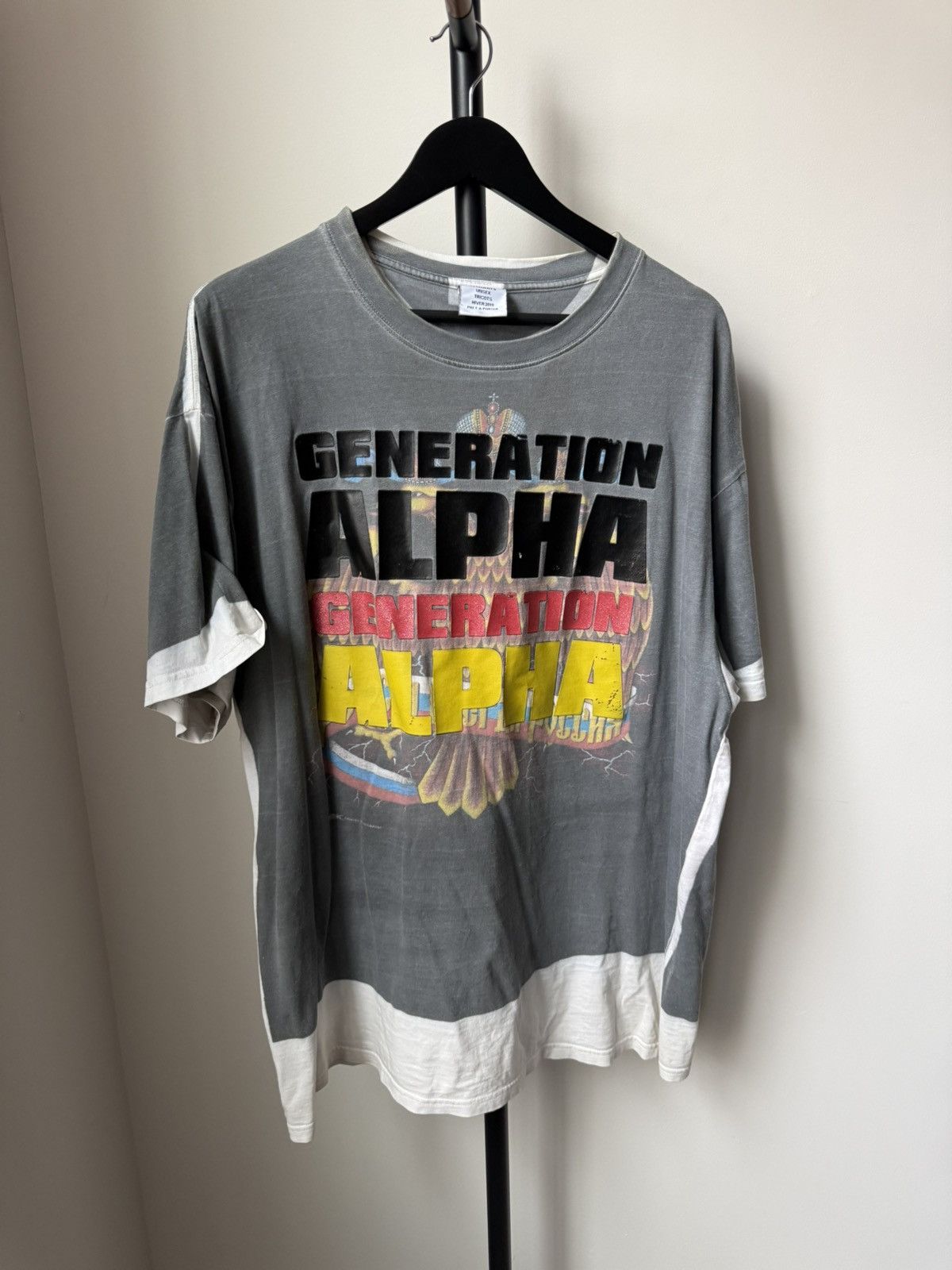 Vetements Trompe L'oeil “Generation Alpha” Short Sleeve Fall 2018 Size US S / EU 44-46 / 1 - 4 Thumbnail