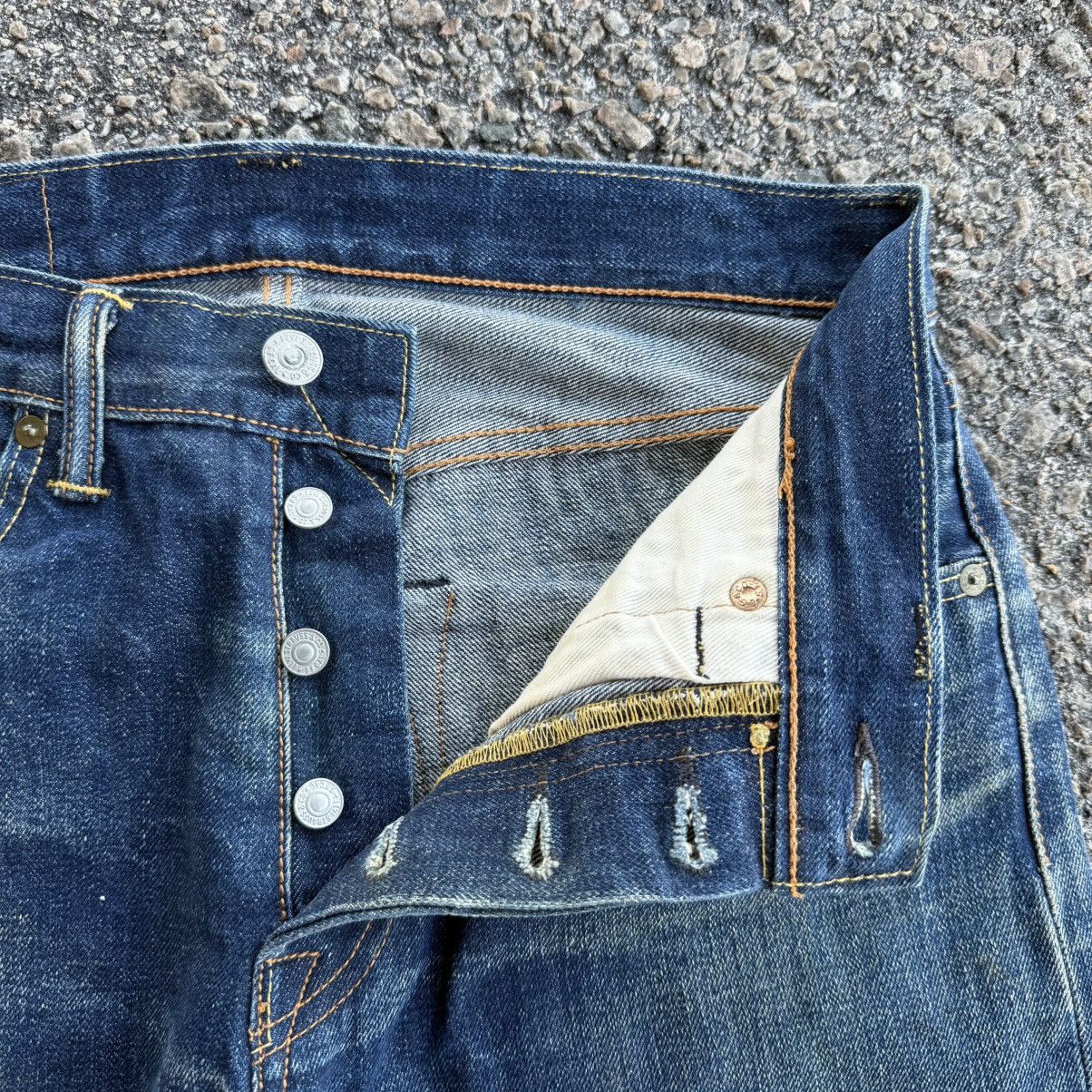 Levi's LEVI’S 501 BUTTON FLY SELVEDGE JEAN DENIM PANTS Size US 31 - 7 Thumbnail