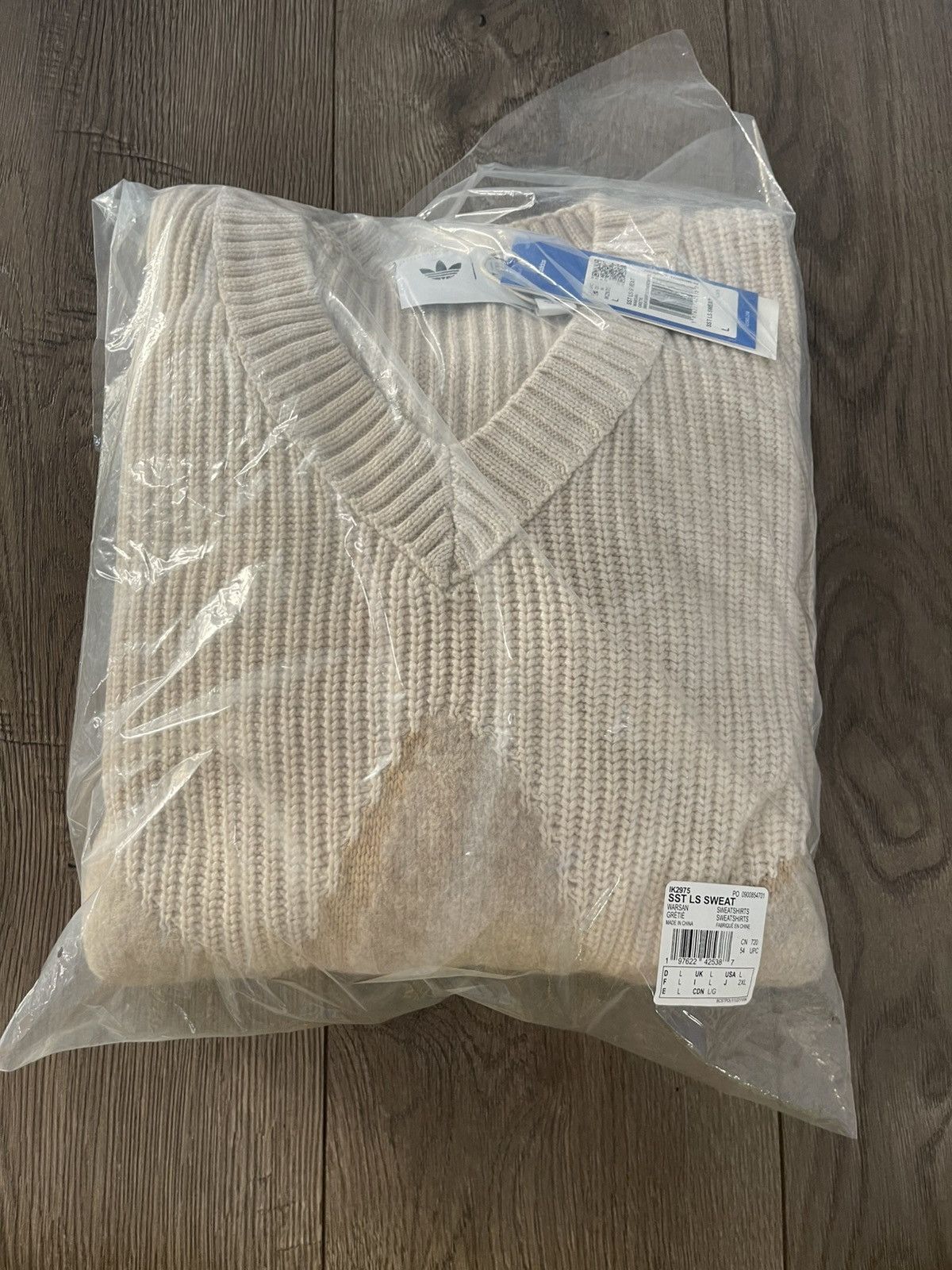 Adidas × CLOT adidas x CLOT Edison Chen Superstar Crochet Sweater Size US L / EU 52-54 / 3 - 2 Thumbnail