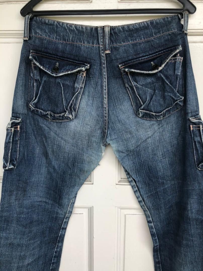 Japanese Brand × Johnbull × KOJIMA GENES Rare Jeans John Bull Kojima Japan with 7 pocket Size US 31 - 3 Thumbnail