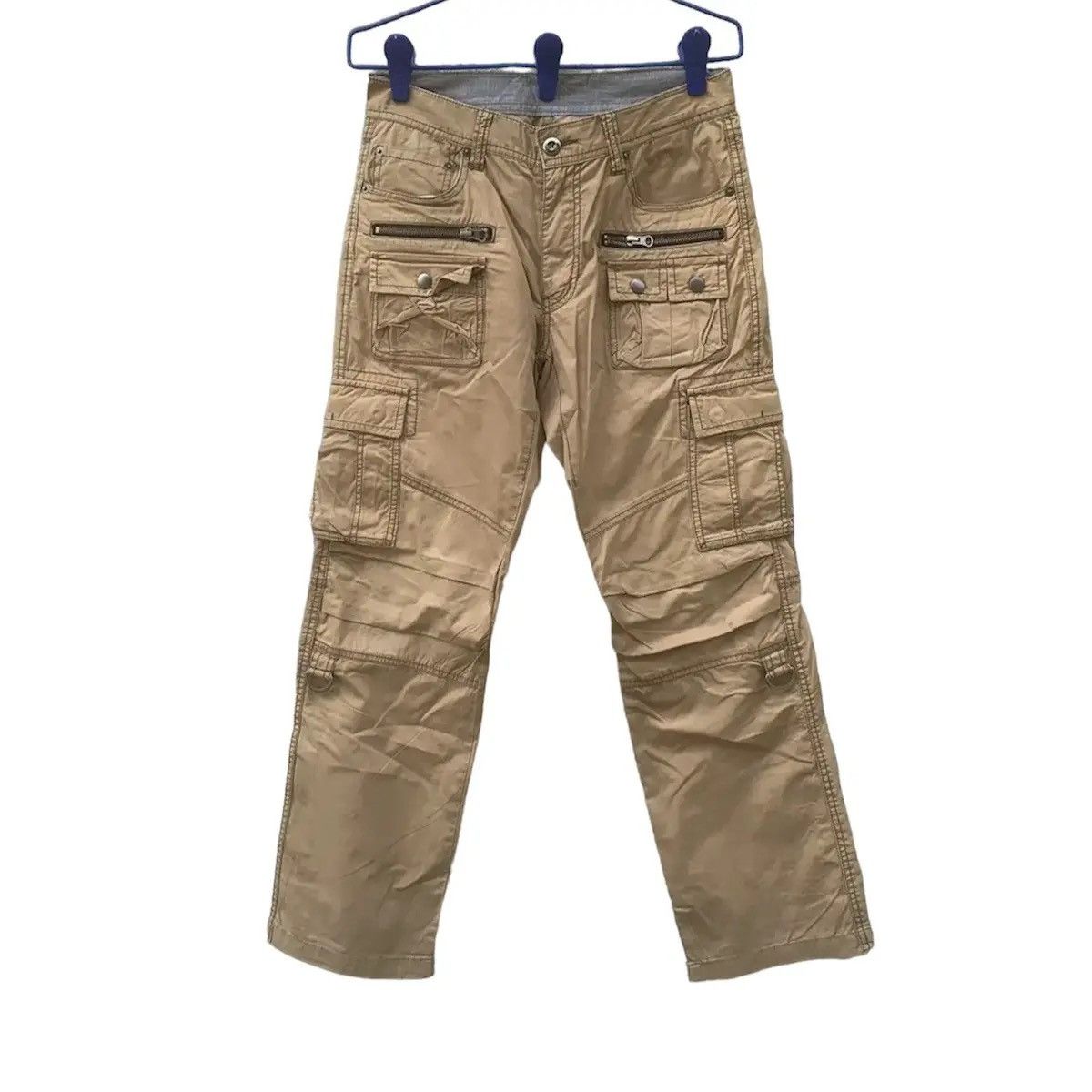 Hysteric Glamour STEALS ‼️MULTIPOCKET EDGE RUPERT JAPAN TROUSERS BIKERS PANTS Size US 29 - 1 Thumbnail