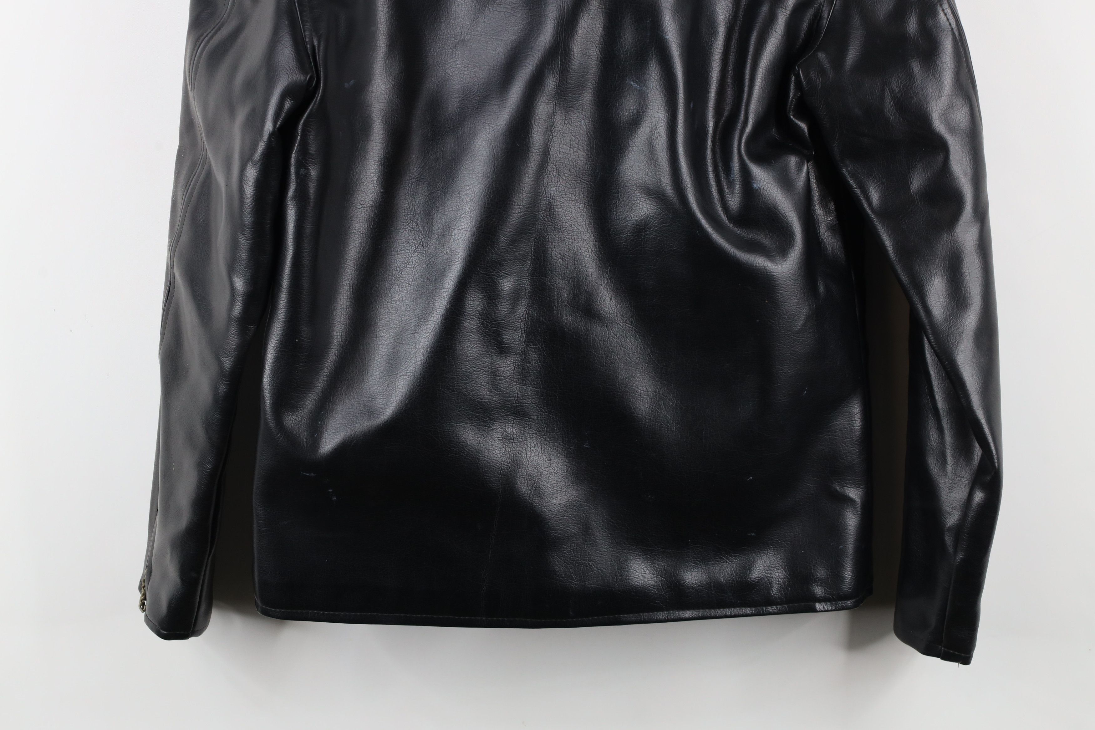 Vintage Vintage 70s Streetwear Faux Leather Motorcycle Jacket Japan Size US M / EU 48-50 / 2 - 16 Thumbnail