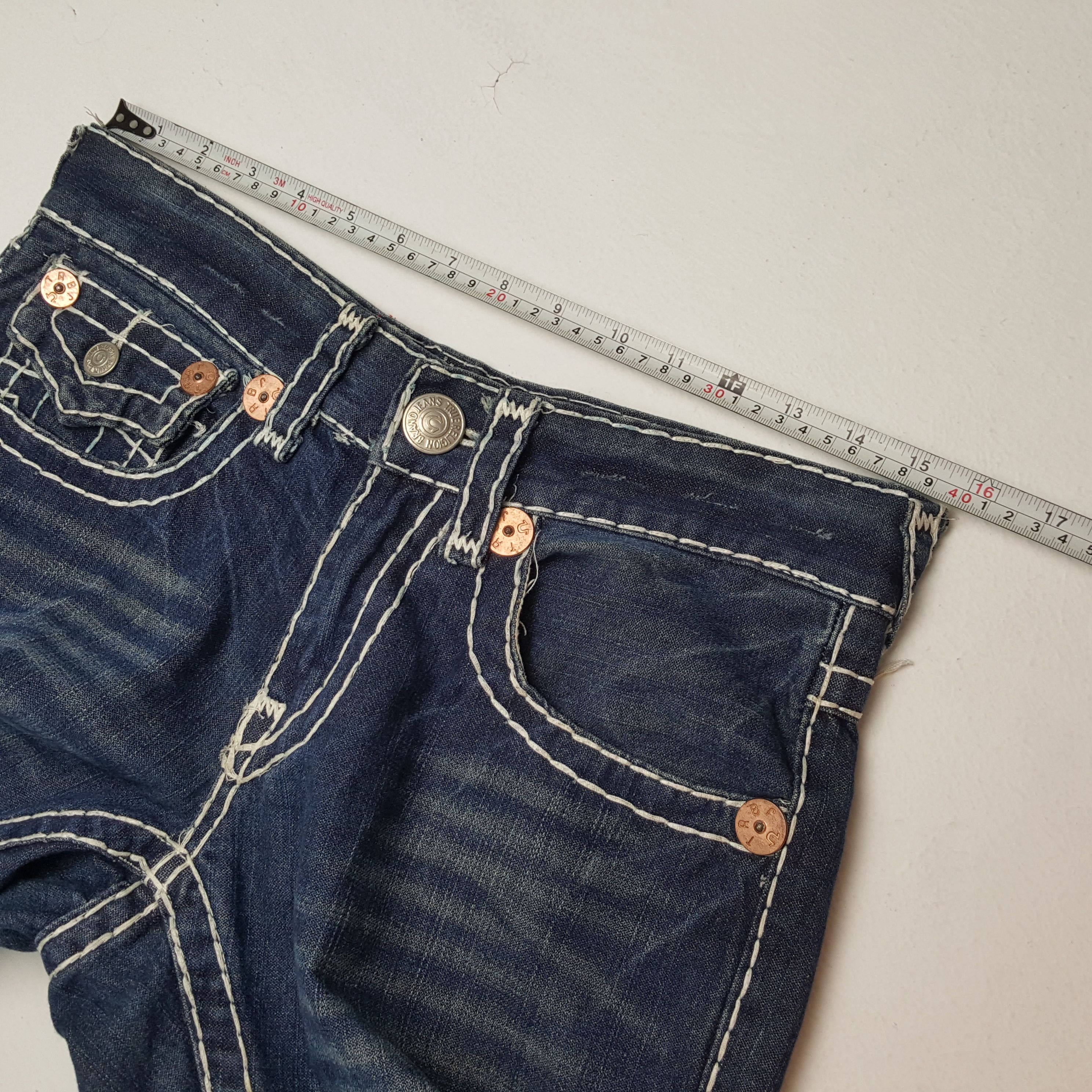 True Religion × Vintage TRUE RELIGION Fashion Streetwear Daily Style Jeans Size US 31 - 7 Thumbnail