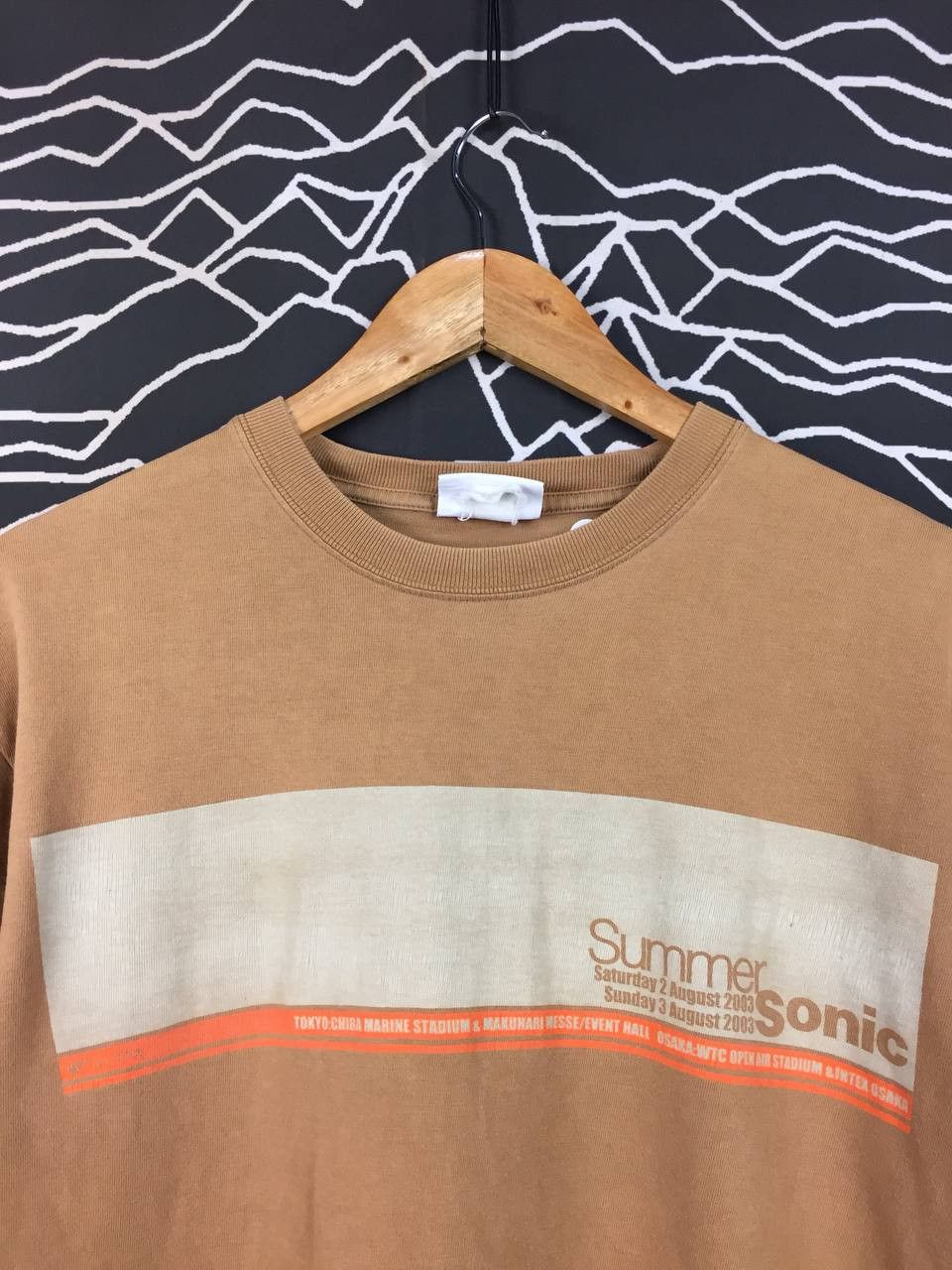 Hurley Vtg Hurley X Summer Sonic 2003 Tokyo Osaka Festival Tee Size US L / EU 52-54 / 3 - 3 Thumbnail