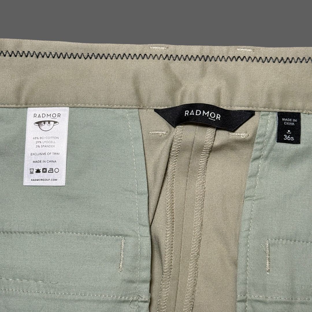 Other Radmor Vincent Slim Fit Performance Pant Caper 36x30 NWT Size US 36 / EU 52 - 5 Thumbnail
