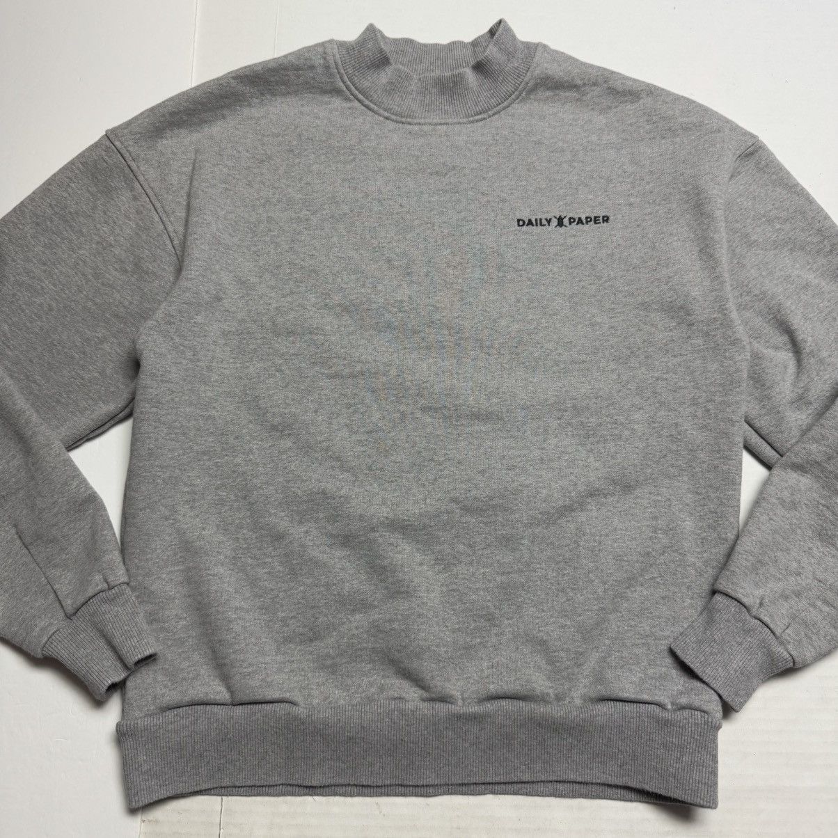 Daily Paper Daily Paper Unisex Relaxed Fit Mock Neck Fleece Sweatshirt Size US S / EU 44-46 / 1 - 1 Thumbnail