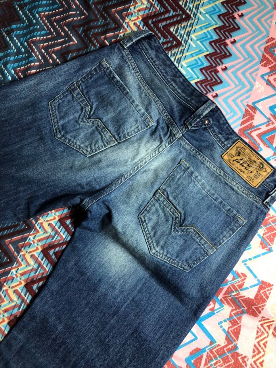 Diesel × Japanese Brand Vintage Diesel Industry Faded Button Jeans Pants Denim Size US 30 / EU 46 - 17 Thumbnail