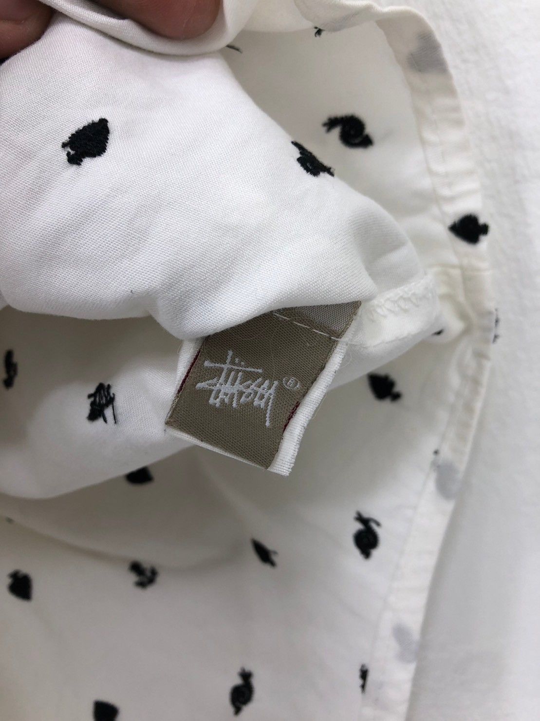 Stussy × Vintage Vintage Stussy shirt Button ups Embroidered BN Size US L / EU 52-54 / 3 - 9 Thumbnail