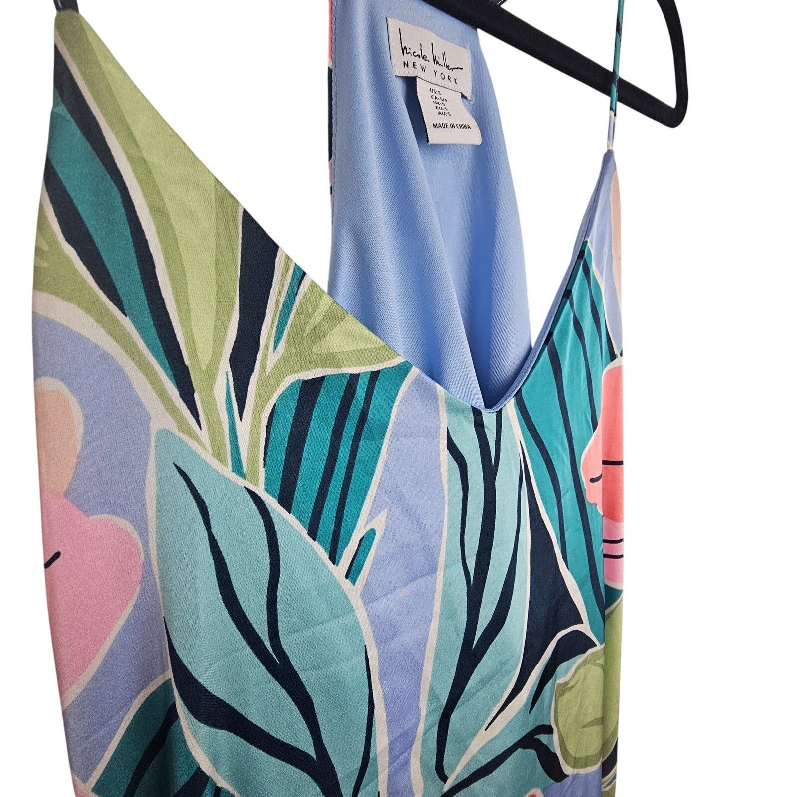 Nicole Miller Nicole Miller Womens Floral Maxi Dress Resort Travel Pastel Size S / US 4 / IT 40 - 6 Thumbnail