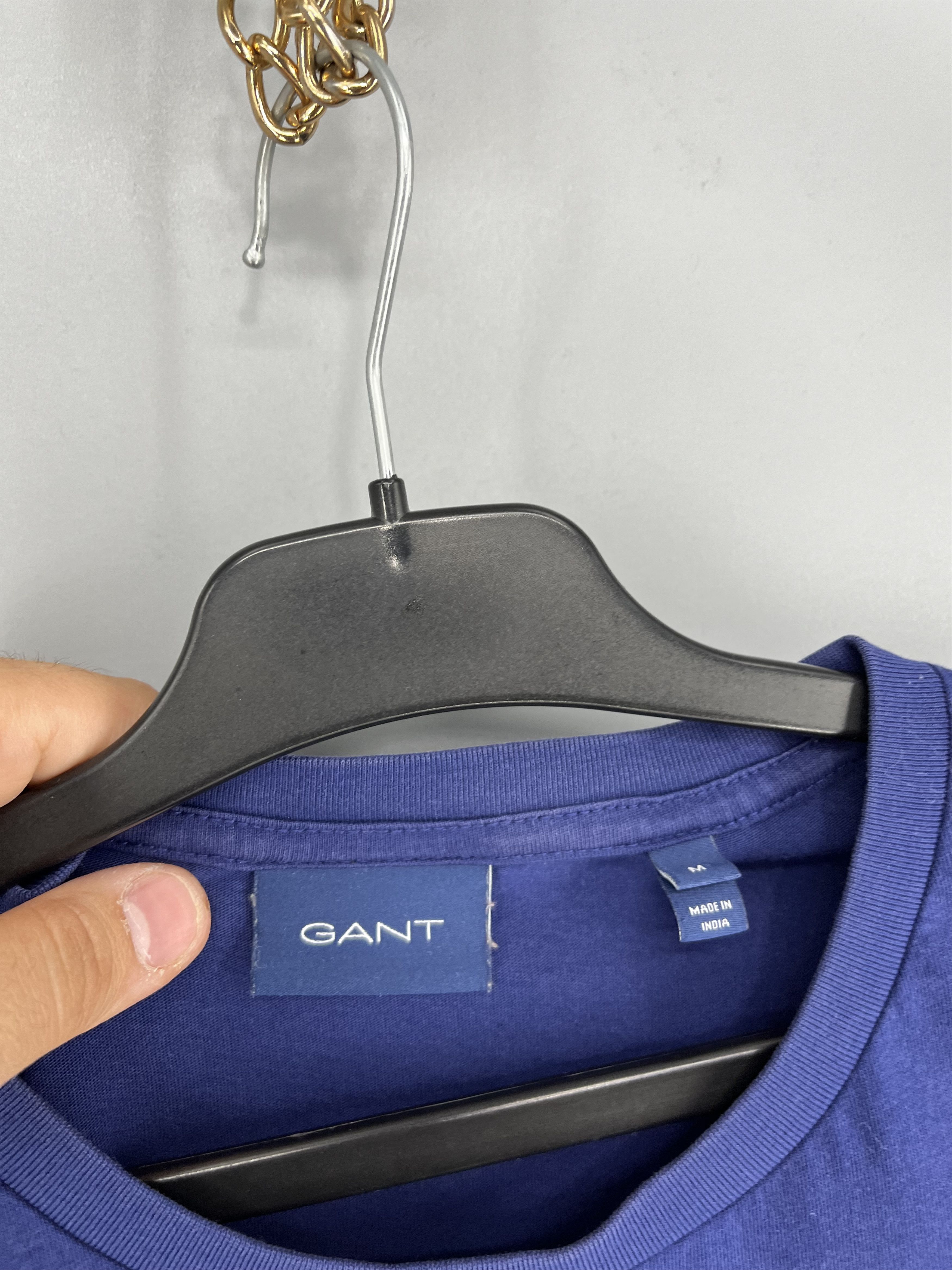 Gant GANT Men`s Navy Long Sleeve TShirt Size M Size US M / EU 48-50 / 2 - 7 Thumbnail