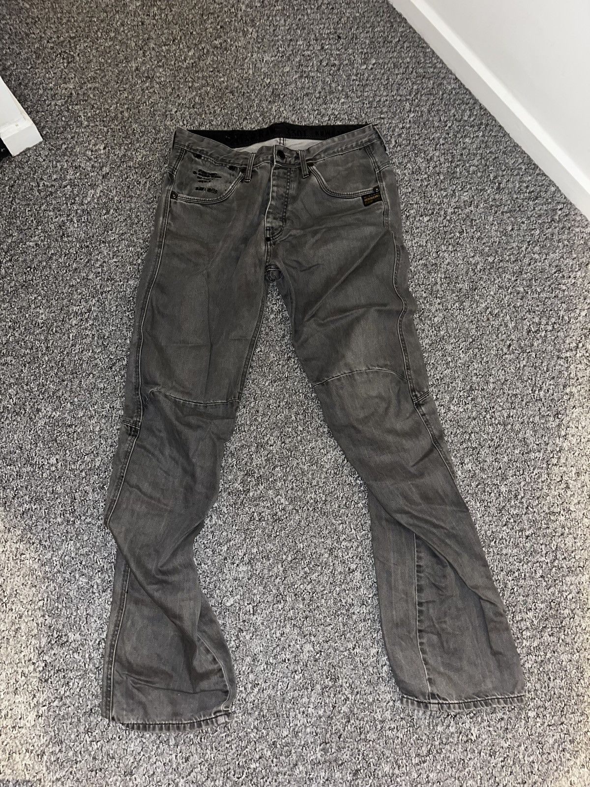 G-Star G-Star Jeans Raw Denim (Grey) Size US 33 - 4 Thumbnail