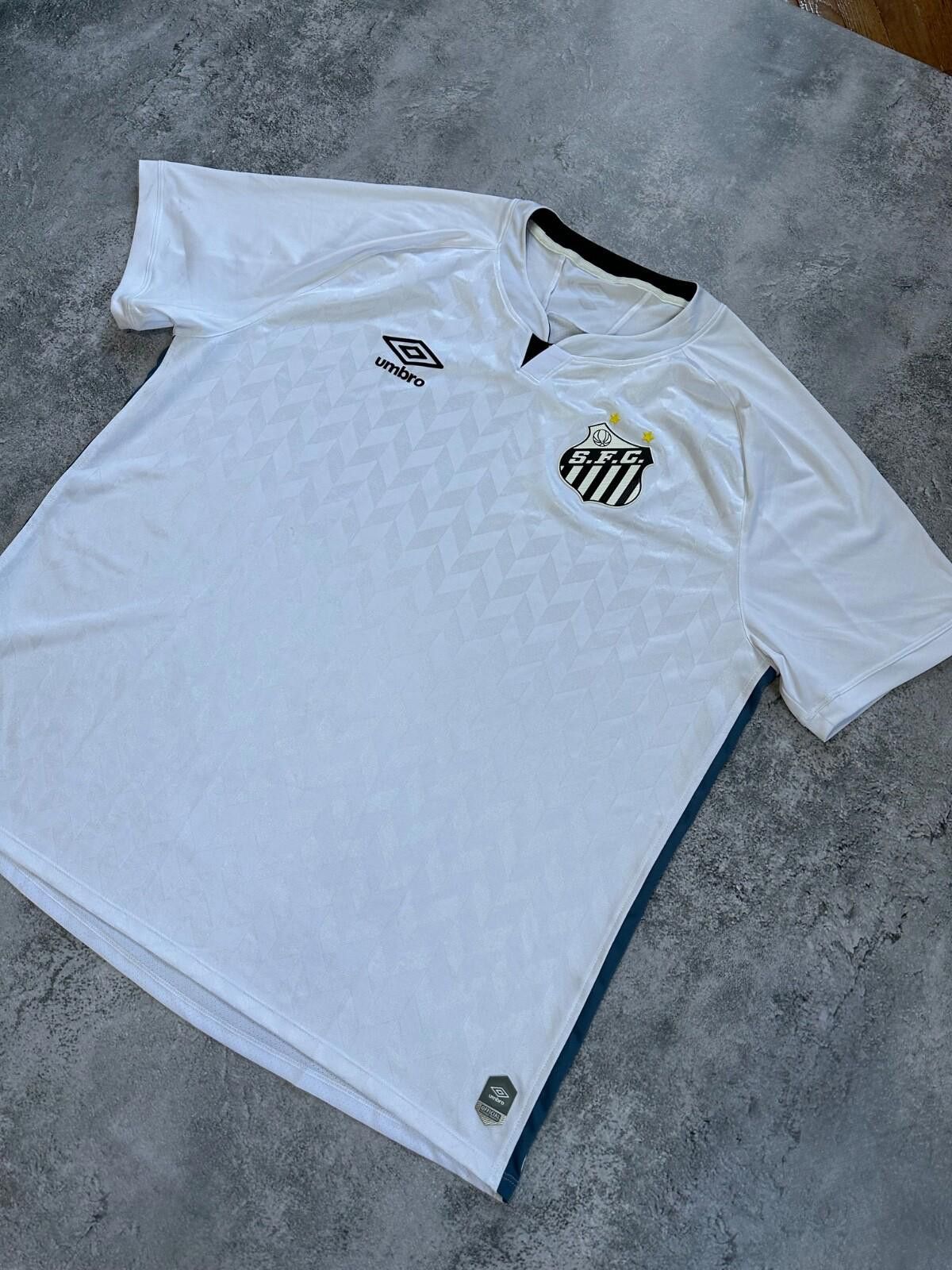 Umbro Umbro Santos Brazil 2021/22 Football Shirt Soccer Jersey XXL Size US XXL / EU 58 / 5 - 2 Thumbnail