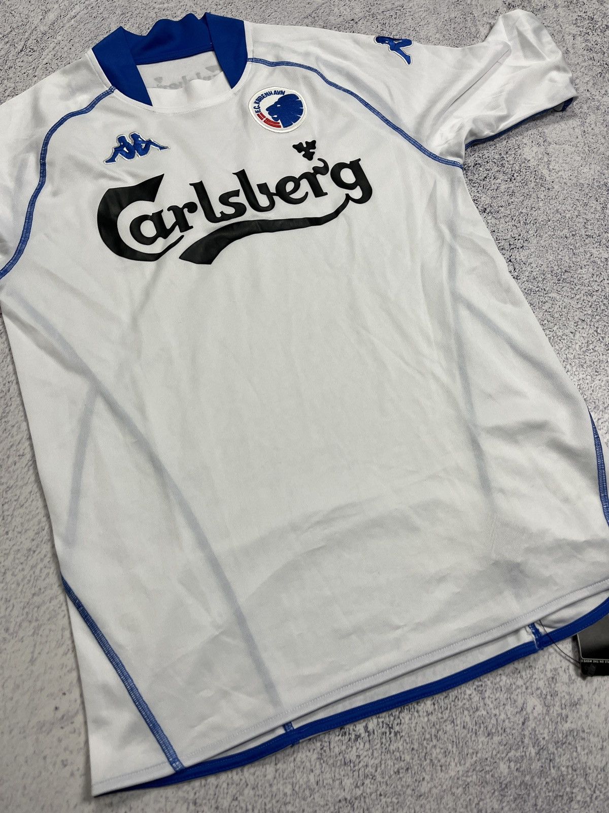 Kappa × Vintage Vintage FC Copenhagen Kappa 2008-09 Soccer Jersey Rare NWT! Size US M / EU 48-50 / 2 - 5 Thumbnail