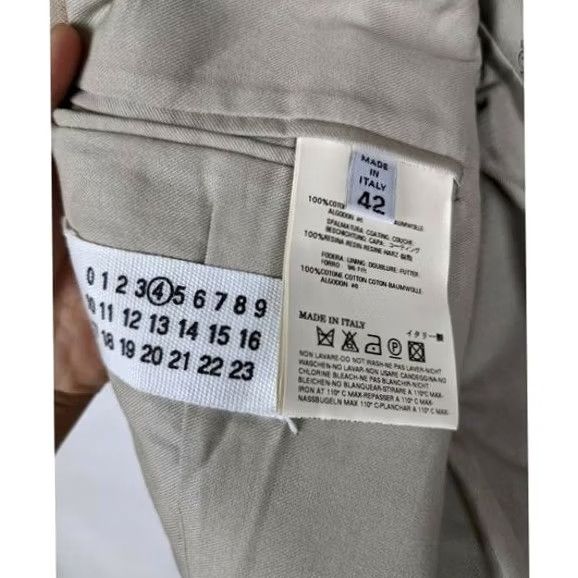 Maison Margiela VINTAGE Maison Martin Margiela Women's Jacket Coat Pea Brown 100% Cotton Button Size 4 Italy 42 Size S / US 4 / IT 40 - 6 Thumbnail