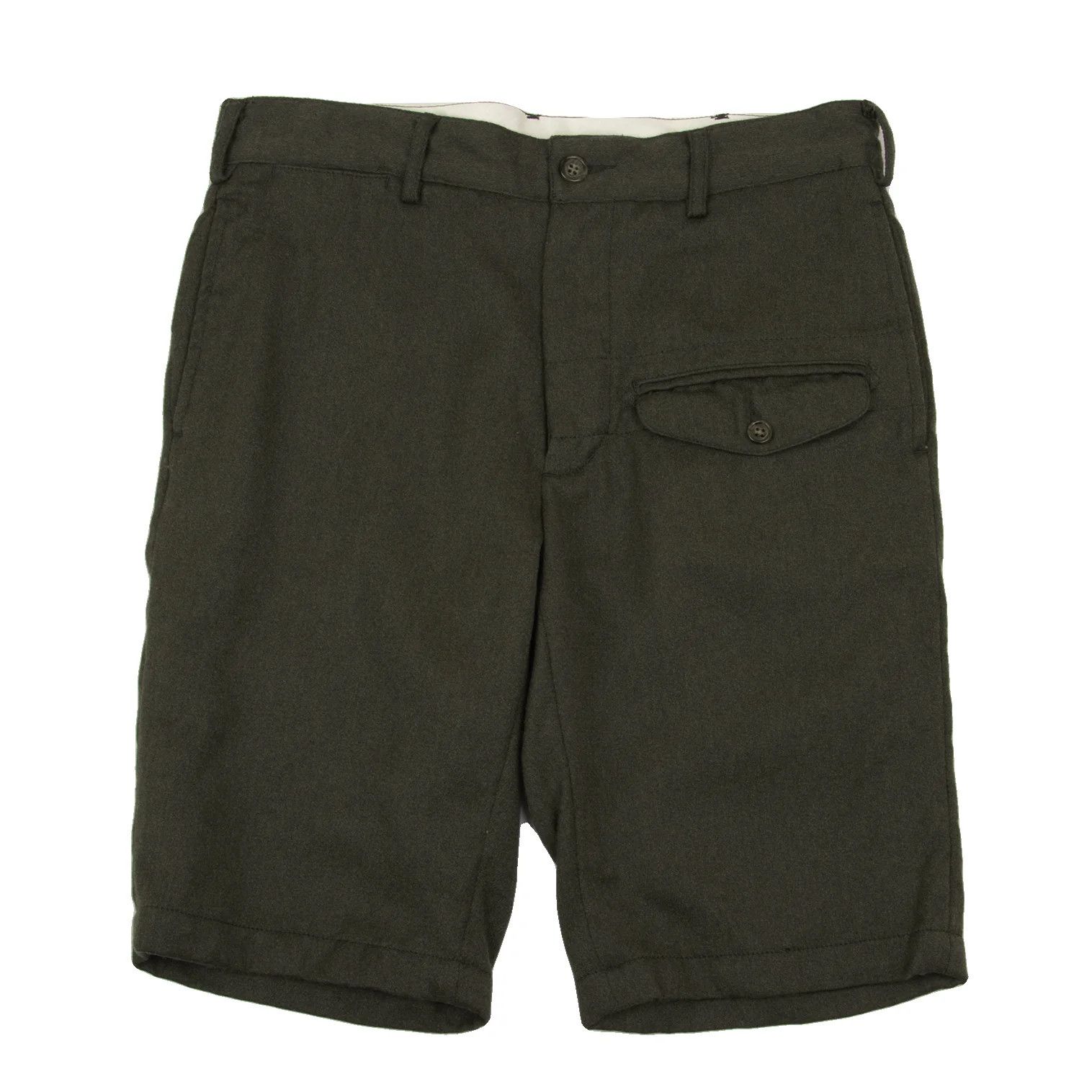 Engineered Garments Pocket Design Wool Half Pants in Khaki Size 32 Size US 32 / EU 48 - 1 Thumbnail