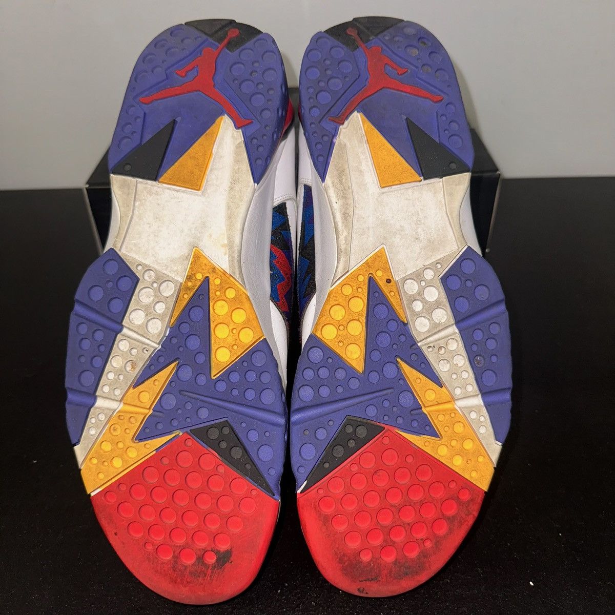 Jordan Brand Size 14 - Nike Jordan 7 Retro Sweater - 304775-142 Size US 14 / EU 47 - 5 Thumbnail