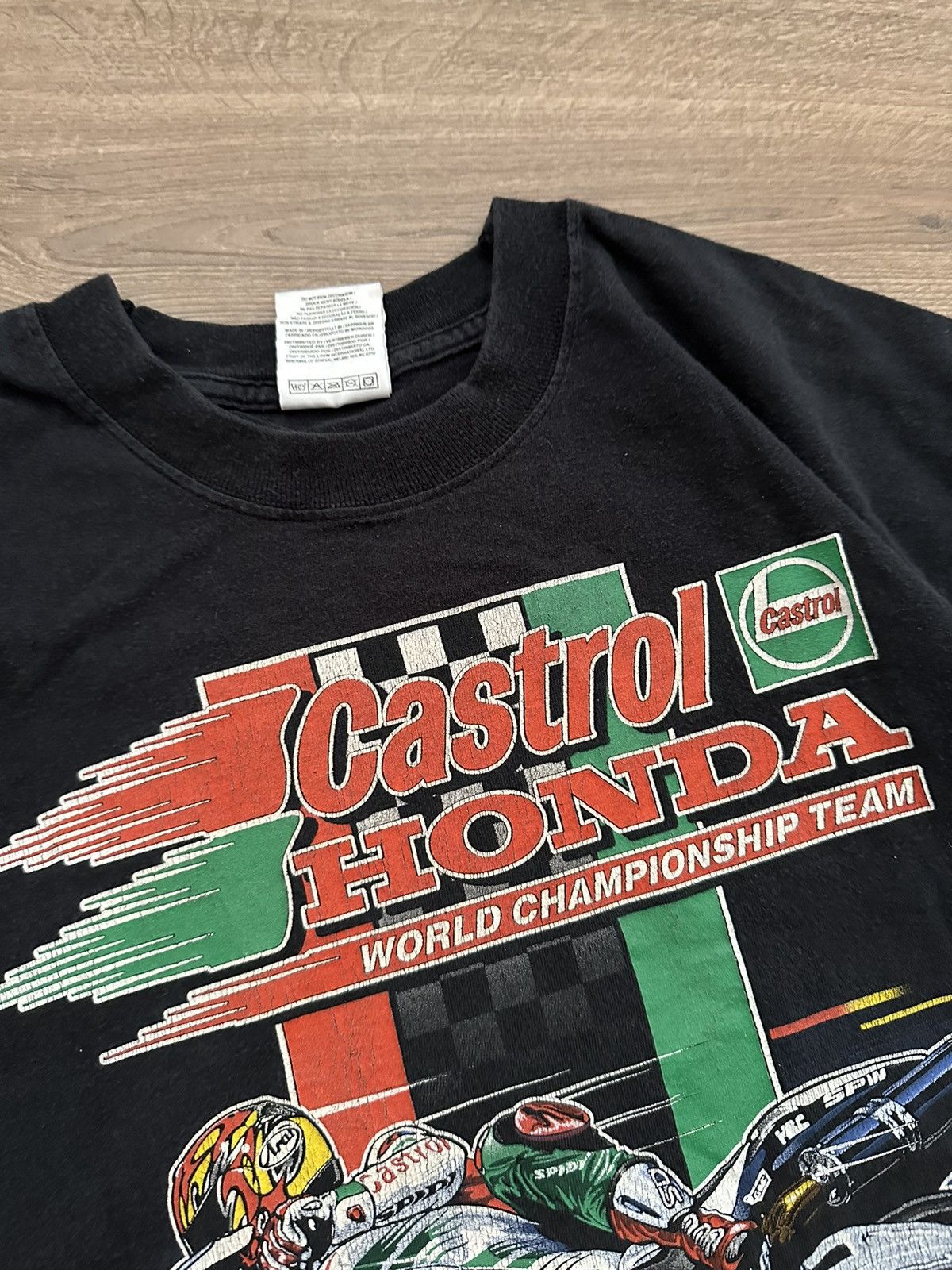Honda 🔥VINTAGE HONDA CASTROL WORLD CHAMPIONSHIP TEAM 2000🔥 Size US L / EU 52-54 / 3 - 2 Thumbnail