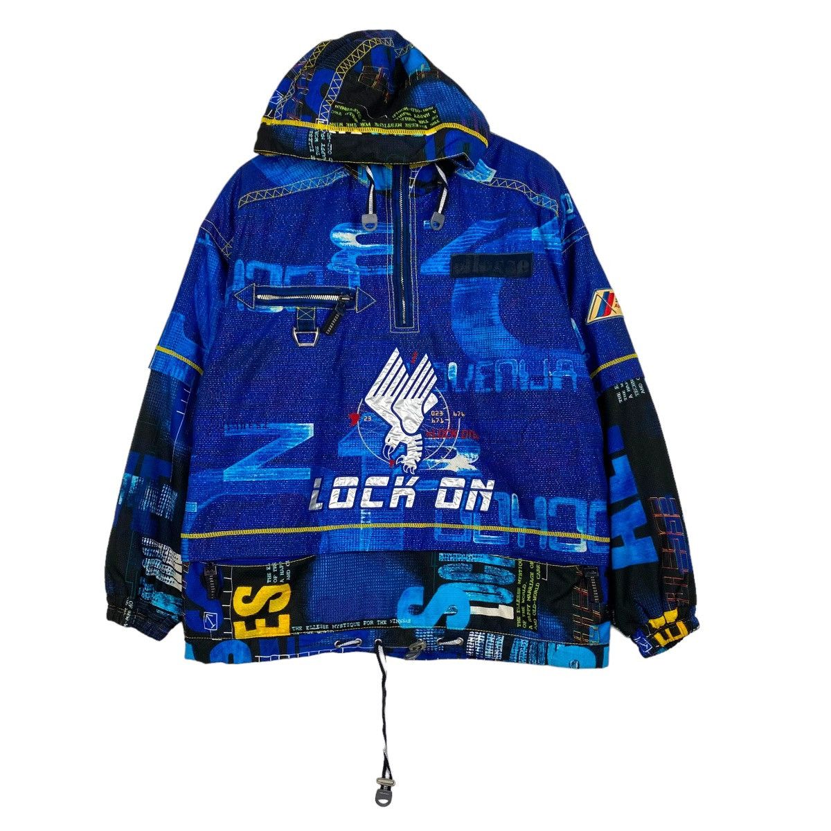 Ellesse 💥 VINTAGE ELLESSE LOCK ON SKI ANORAK JACKET HALFZIP Size US L / EU 52-54 / 3 - 1 Thumbnail