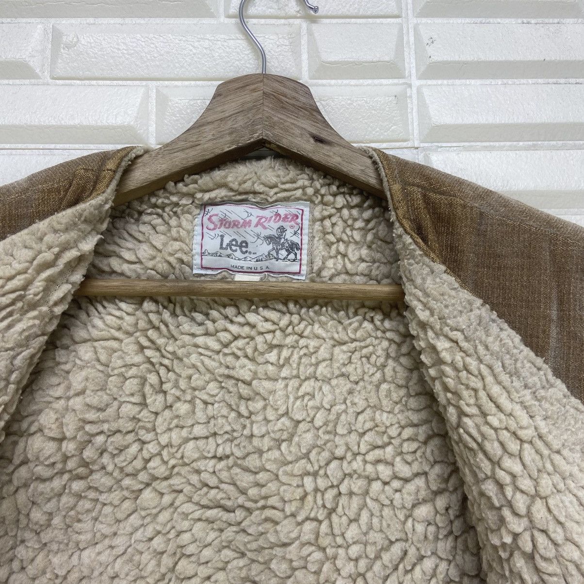 Lee Vintage Made in USA Lee Storm Rider Sherpa Vests Size US S / EU 44-46 / 1 - 14 Thumbnail