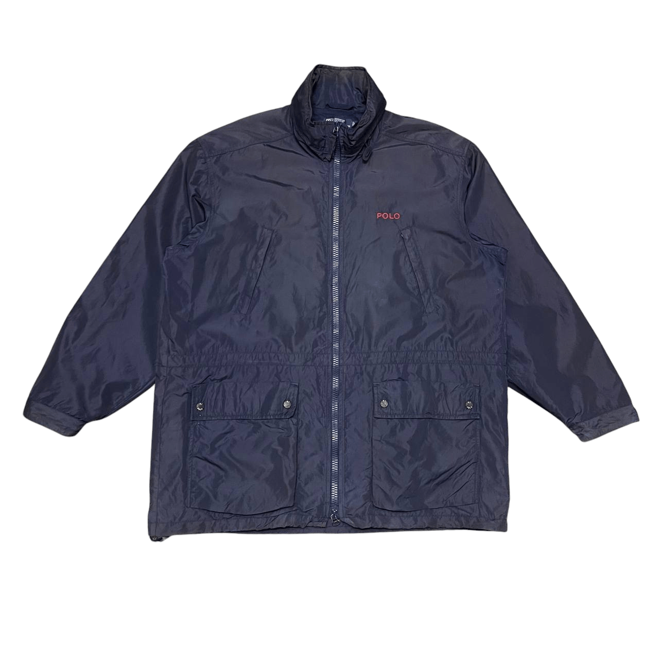 Polo Ralph Lauren Vintage PRL Polo Ralph Lauren Hidden Hood Jacket Size US XL / EU 56 / 4 - 1 Thumbnail