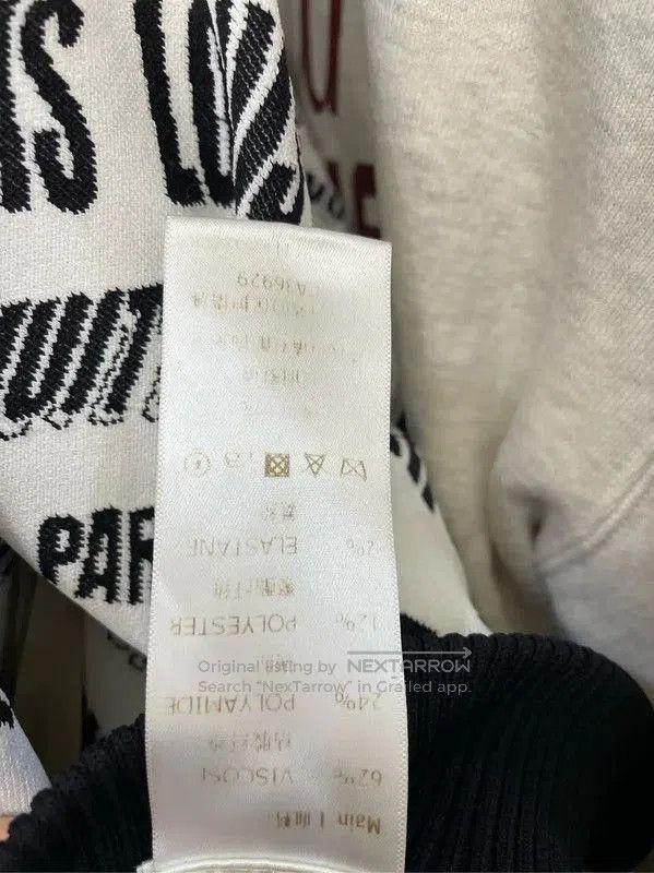 Louis Vuitton Louis Vuitton Women's White Knit Sweater Size S . Size S / US 4 / IT 40 - 5 Thumbnail