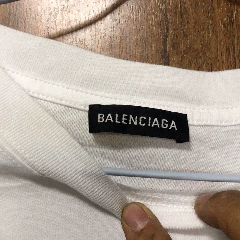 Balenciaga Balenciaga Coca-Cola Wave Logo White Short Sleeve Size US XS / EU 42 / 0 - 2 Thumbnail