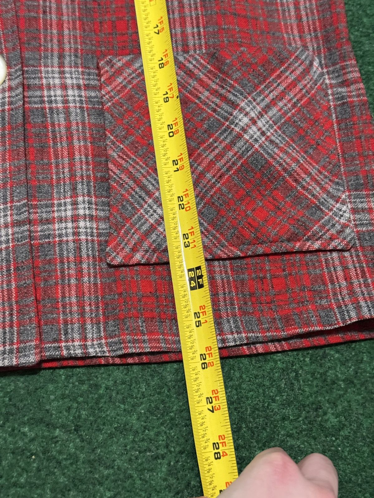 Woolrich Woolen Mills Vintage Woolrich 40s 50s Plaid 49er 12 Blazer Shirt Jacket Size XL / US 12-14 / IT 48-50 - 8 Thumbnail
