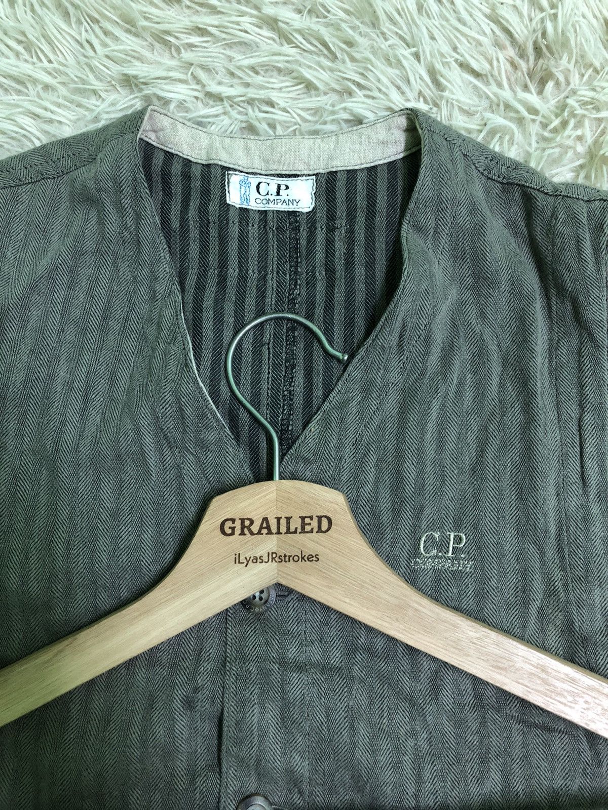 C.P. Company × Indigo × Massimo Osti Vintage C.P. Company Vest Jacket Size US S / EU 44-46 / 1 - 12 Thumbnail