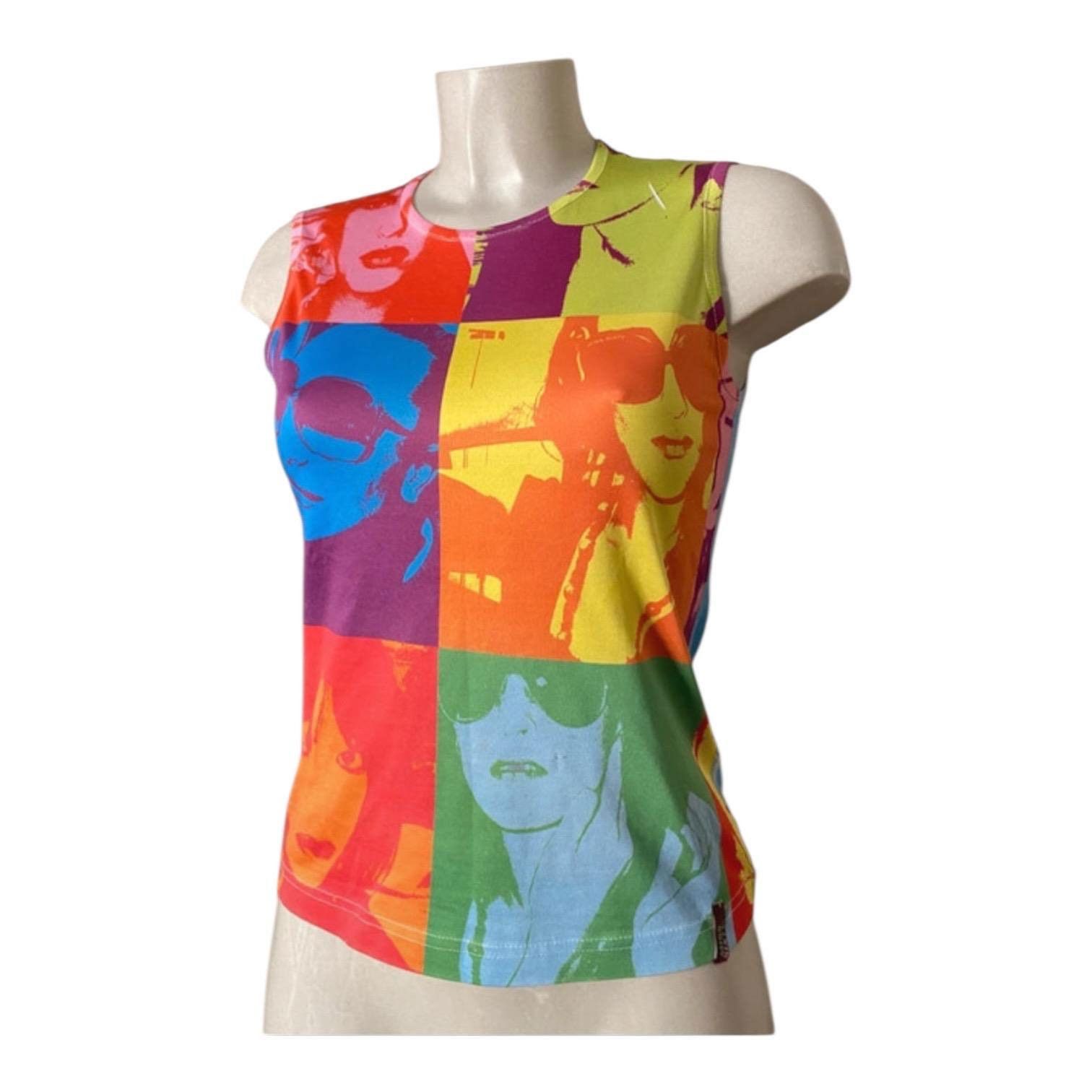 Miss Sixty The Miss Sixty Girls Collage Top Size ONE SIZE - 1 Thumbnail