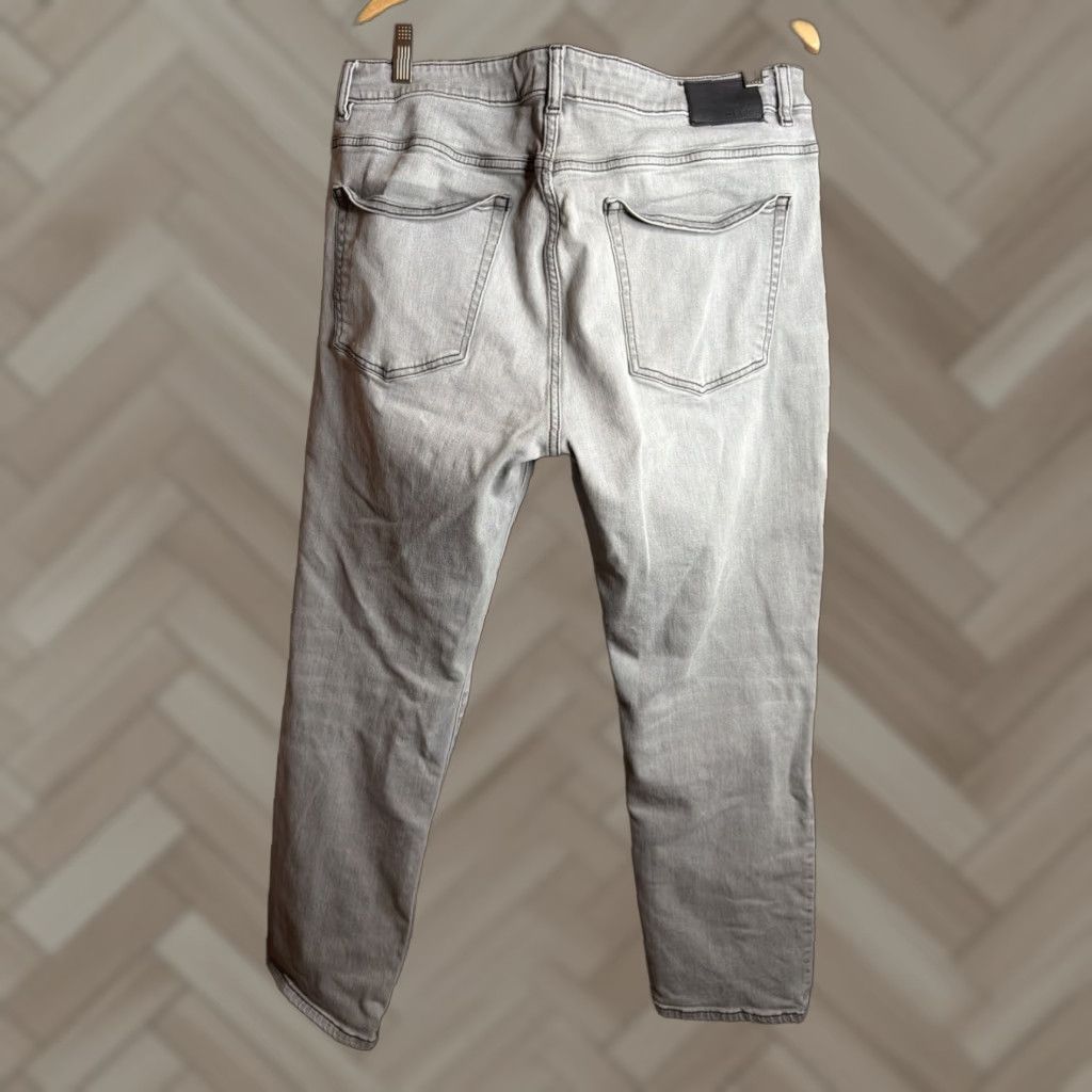 DL1961 DL1961 Jeans Mens 38x30 Slim Straight 5-Pocket Gray Nick USA Denim Cotton Blend Slim Fit Vintage? No Size US 38 / EU 54 - 1 Thumbnail
