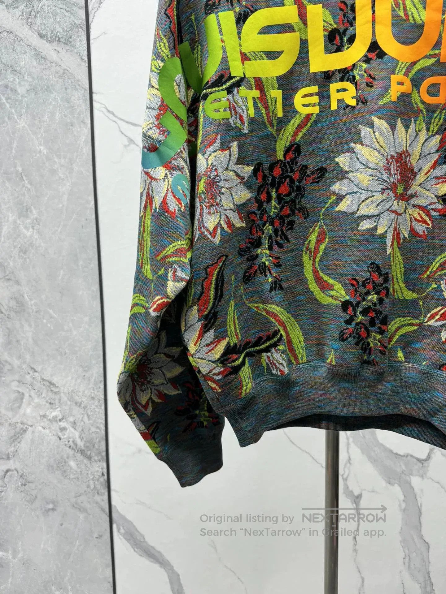 Louis Vuitton LV Silk Cashmere Knit Sweatshirt. Size US L / EU 52-54 / 3 - 3 Thumbnail