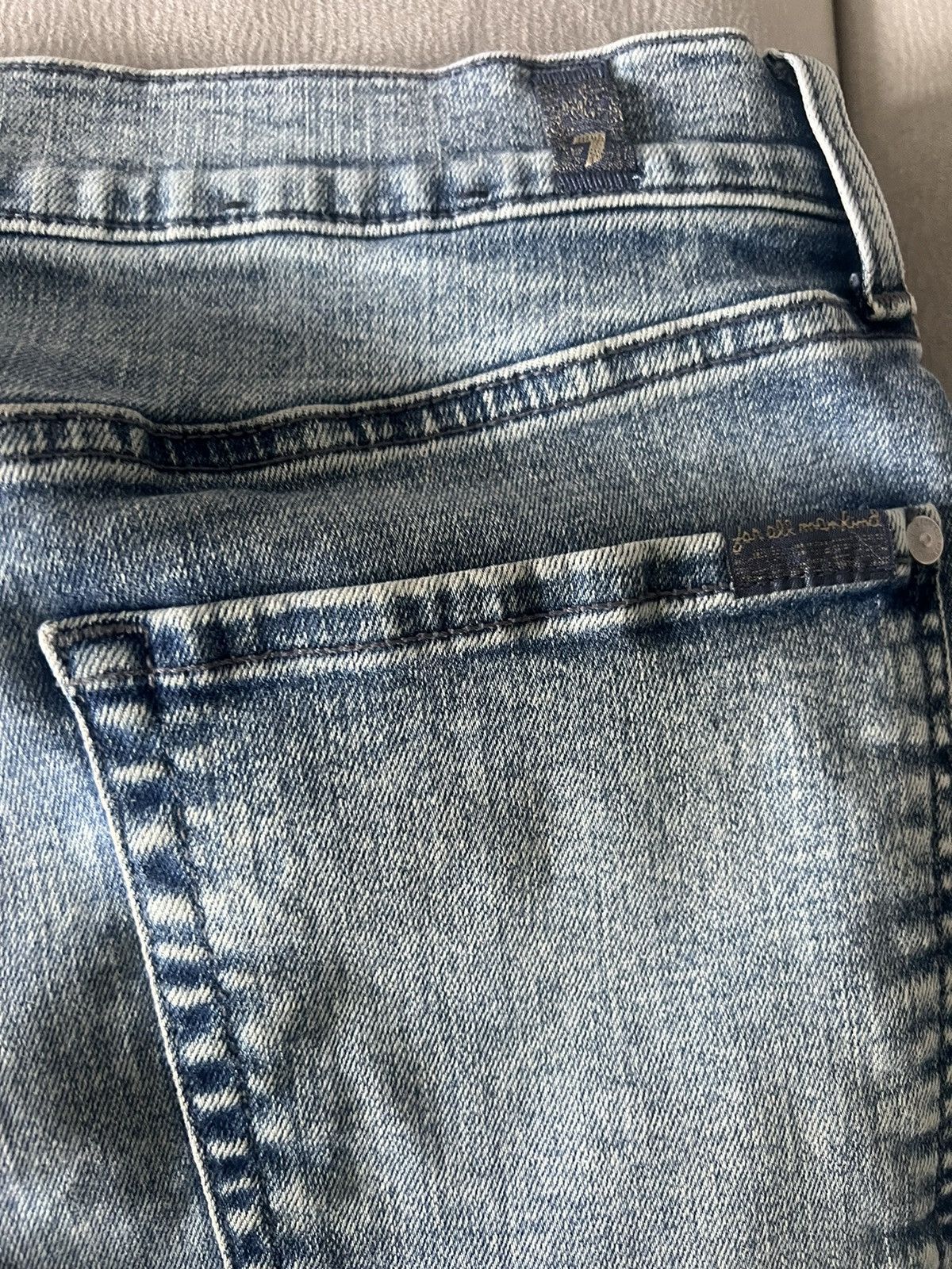 7 For All Mankind 7 for all man’s kind jeans Size US 32 / EU 48 - 4 Thumbnail