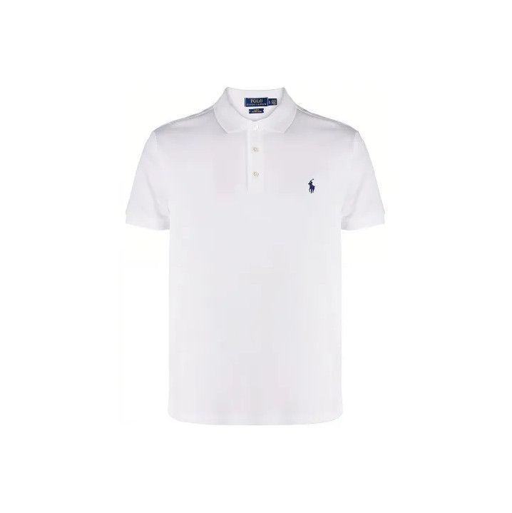 Polo Ralph Lauren Polo Ralph Lauren Solid Logo Embroidered Short-Sleeve Polo Size US S / EU 44-46 / 1 - 1 Thumbnail