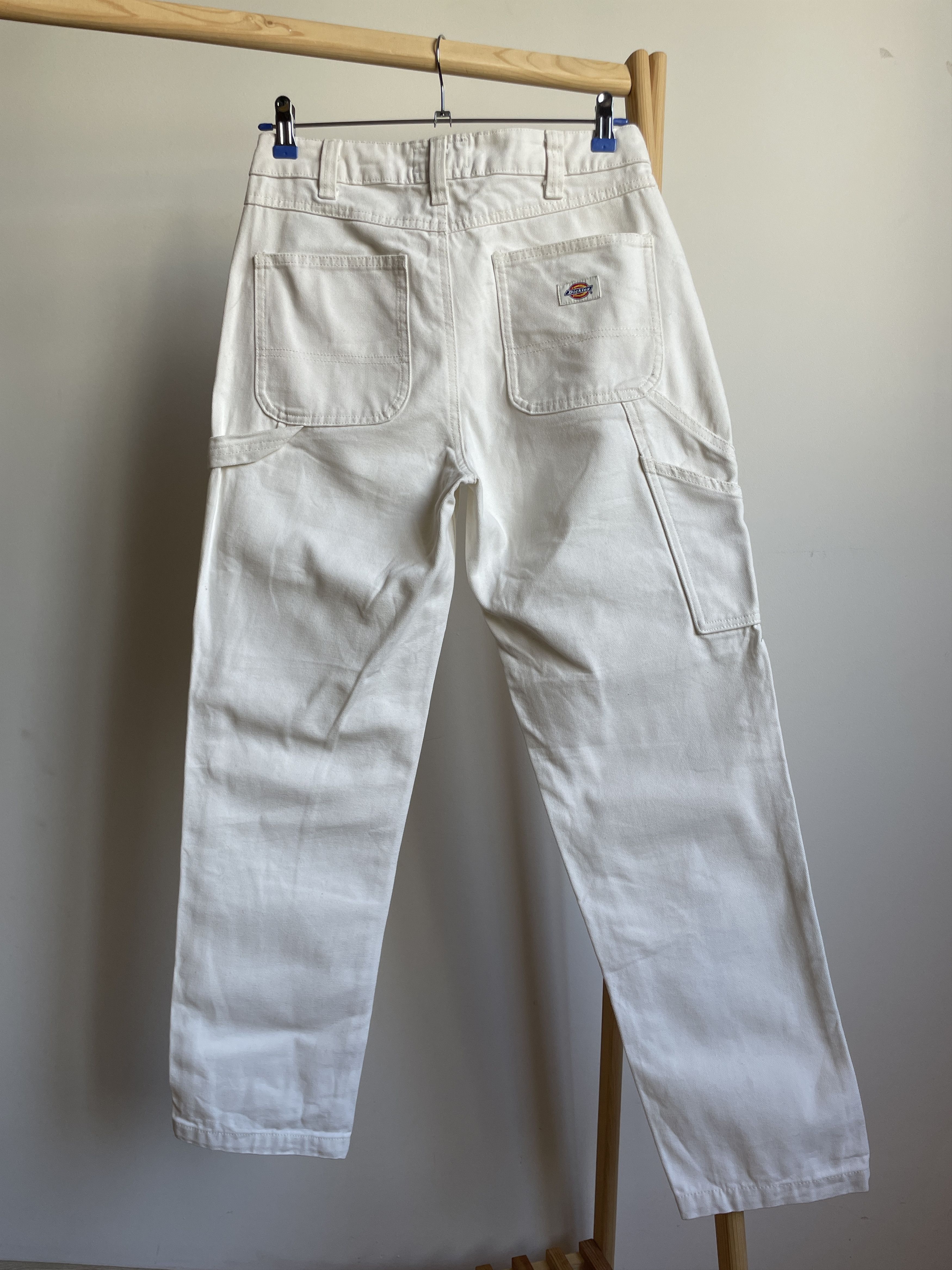 Dickies Dickies Canvas White Carpenter Work Pants Size 28 Size US 28 / EU 44 - 2 Thumbnail