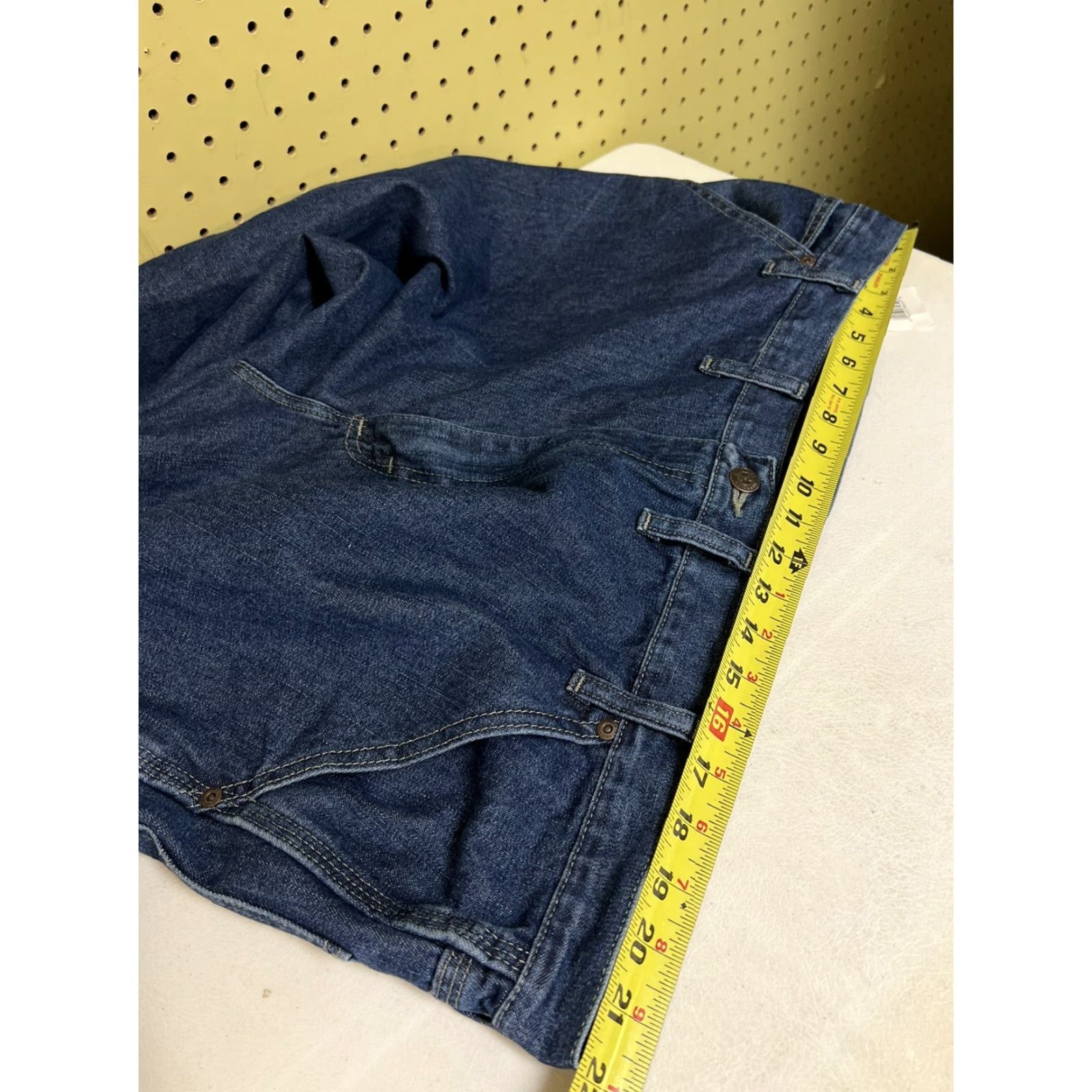 Wrangler VINTAGE Wrangler Authentics Men's Jeans Carpenter Denim 44x30 Blue Cotton PANTS Mens Size US 44 / EU 60 - 6 Thumbnail